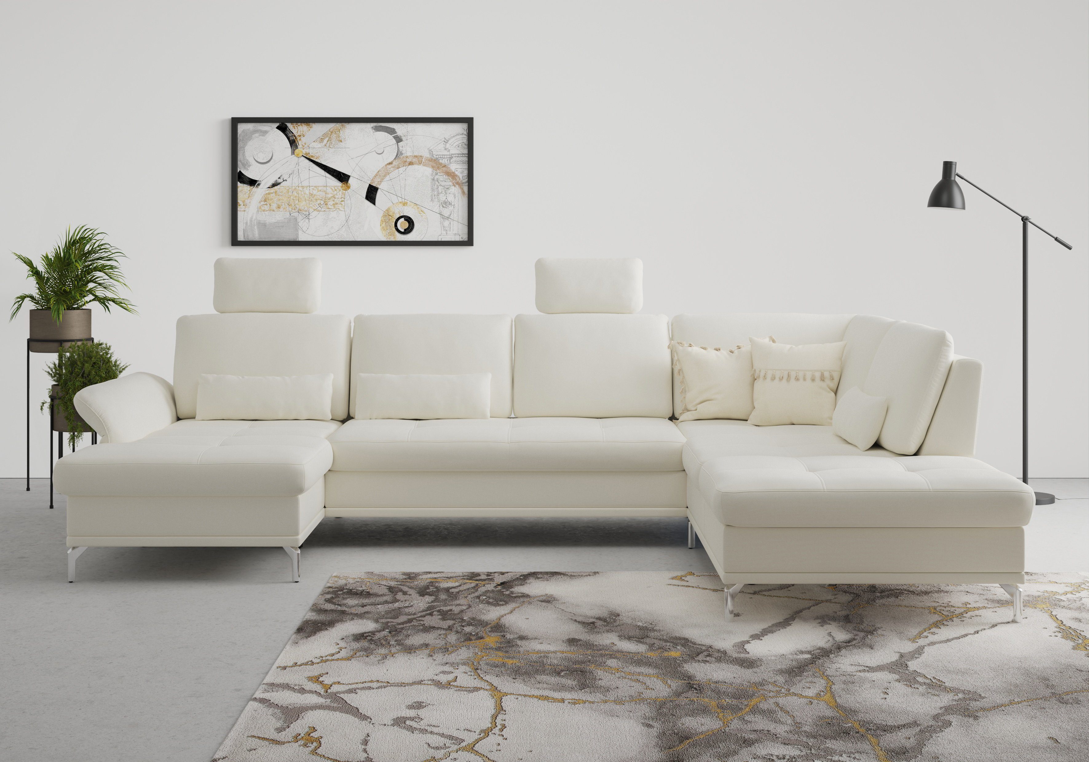 INOSIGN Hoofdsteun Palm Beach ook in de bekleding easy clean - eenvoudig met water te reinigen