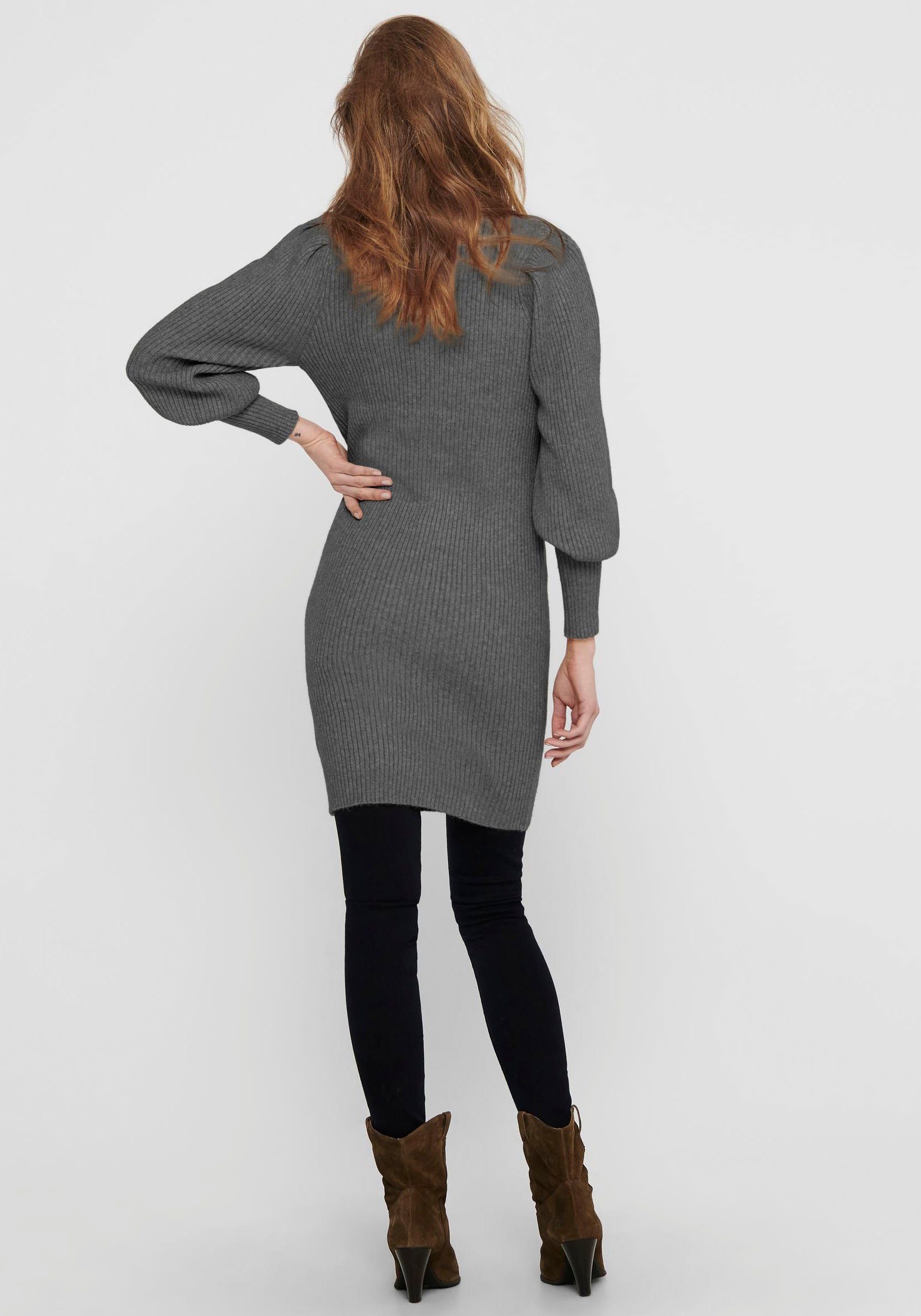 Only Gebreide jurk ONLKATIA L/S DRESS KNT NOOS