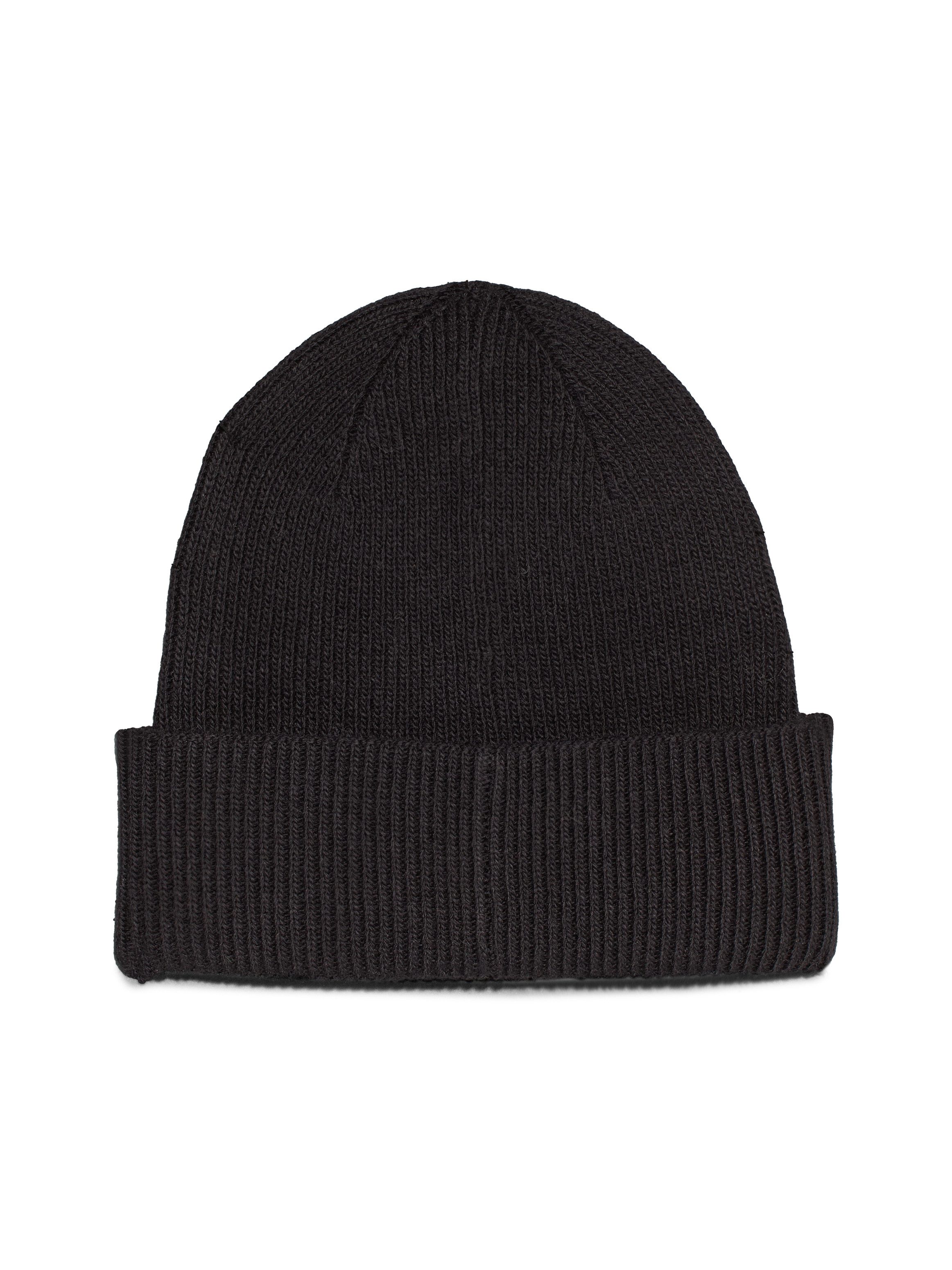 Calvin Klein Beanie COTTON WOOL FINE RIB BEANIE