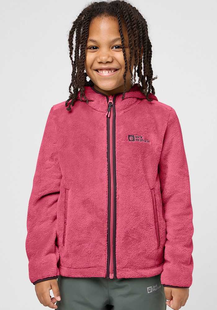 Jack Wolfskin Nepali Jacket Fleece jack 116 pink lemonade pink lemonade