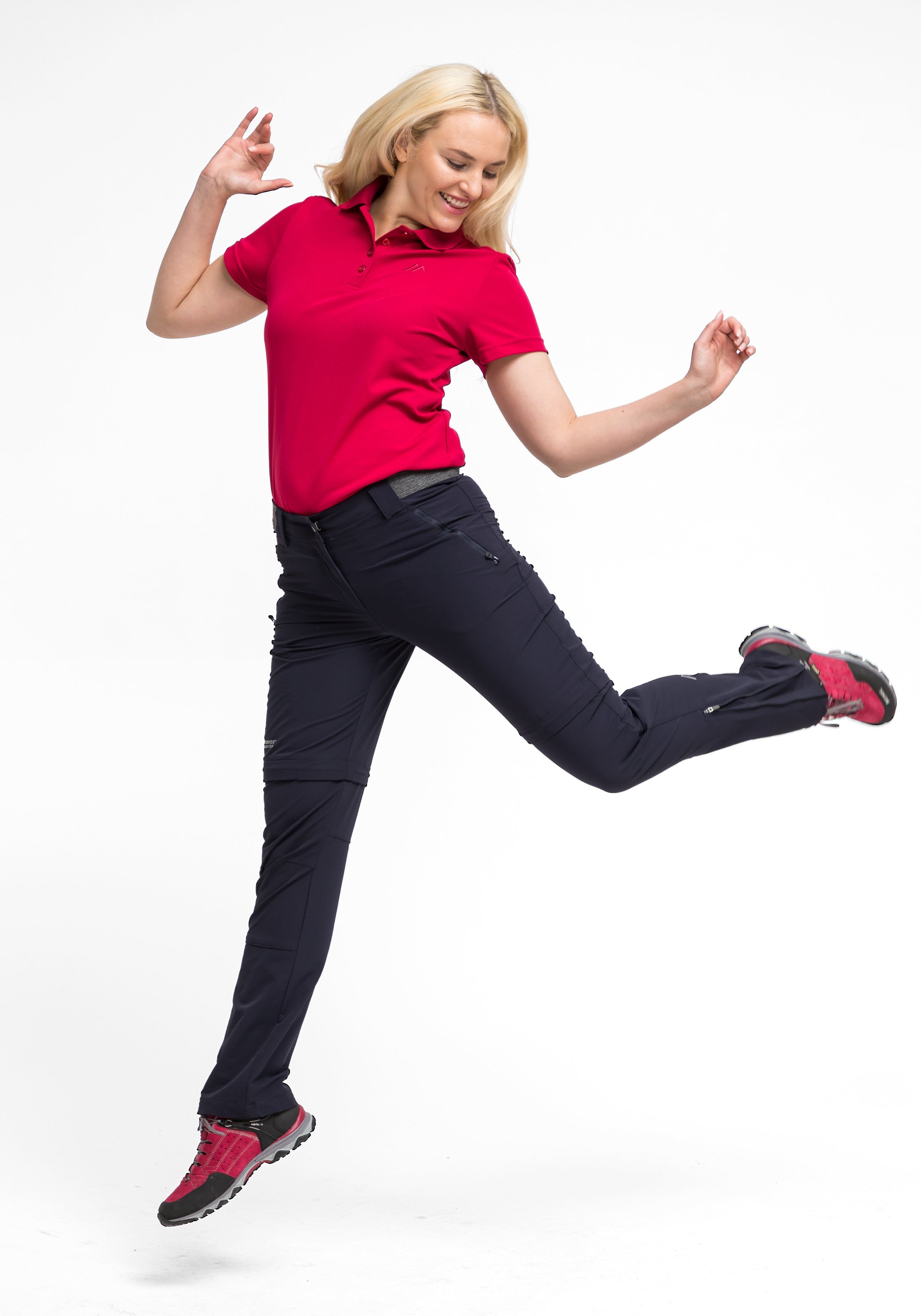 Maier Sports Functionele broek Norit Zip 2.0 W met praktische zipp-offfunctie