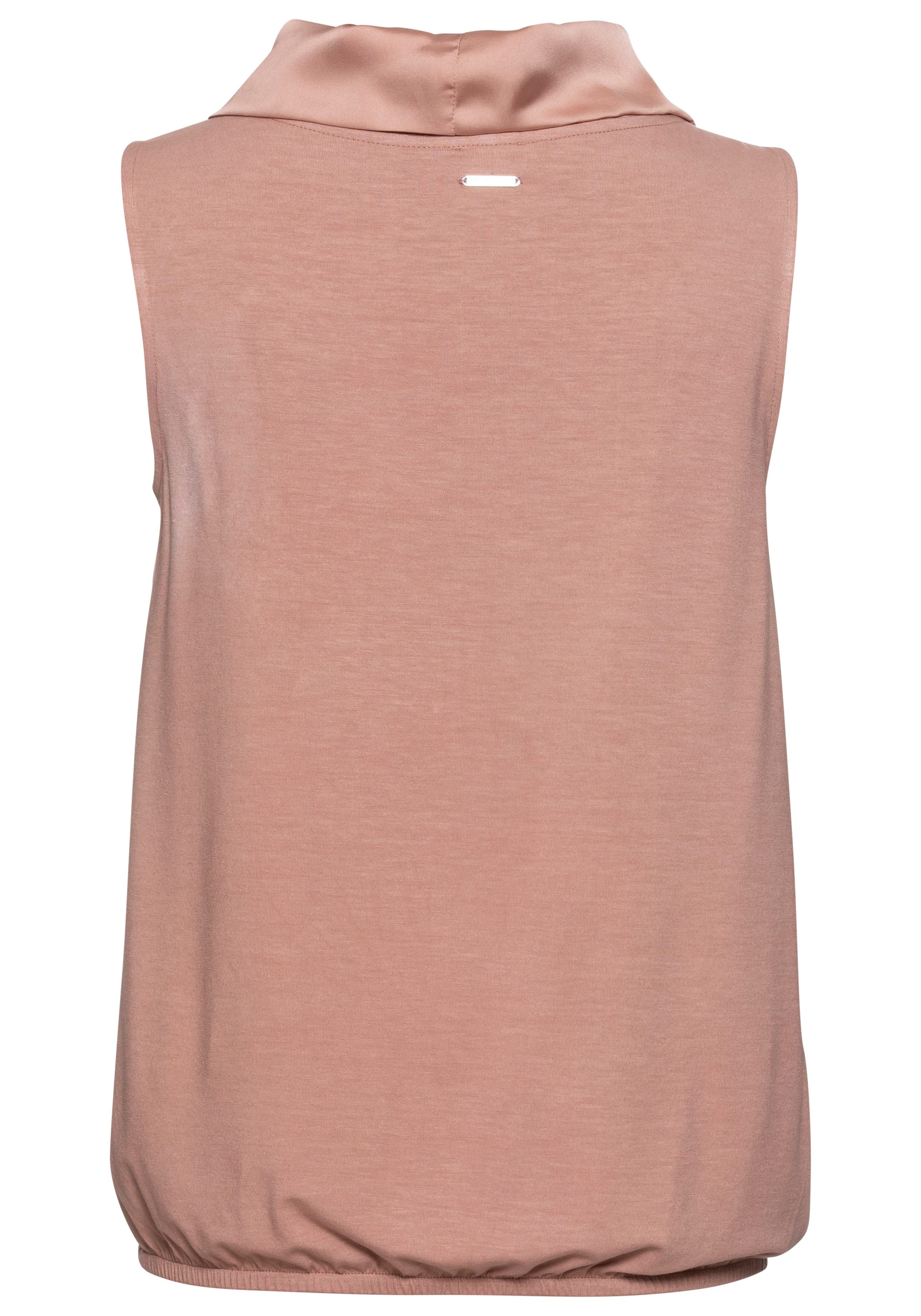 Laura Scott Top van satijn en jersey nieuwe kleuren