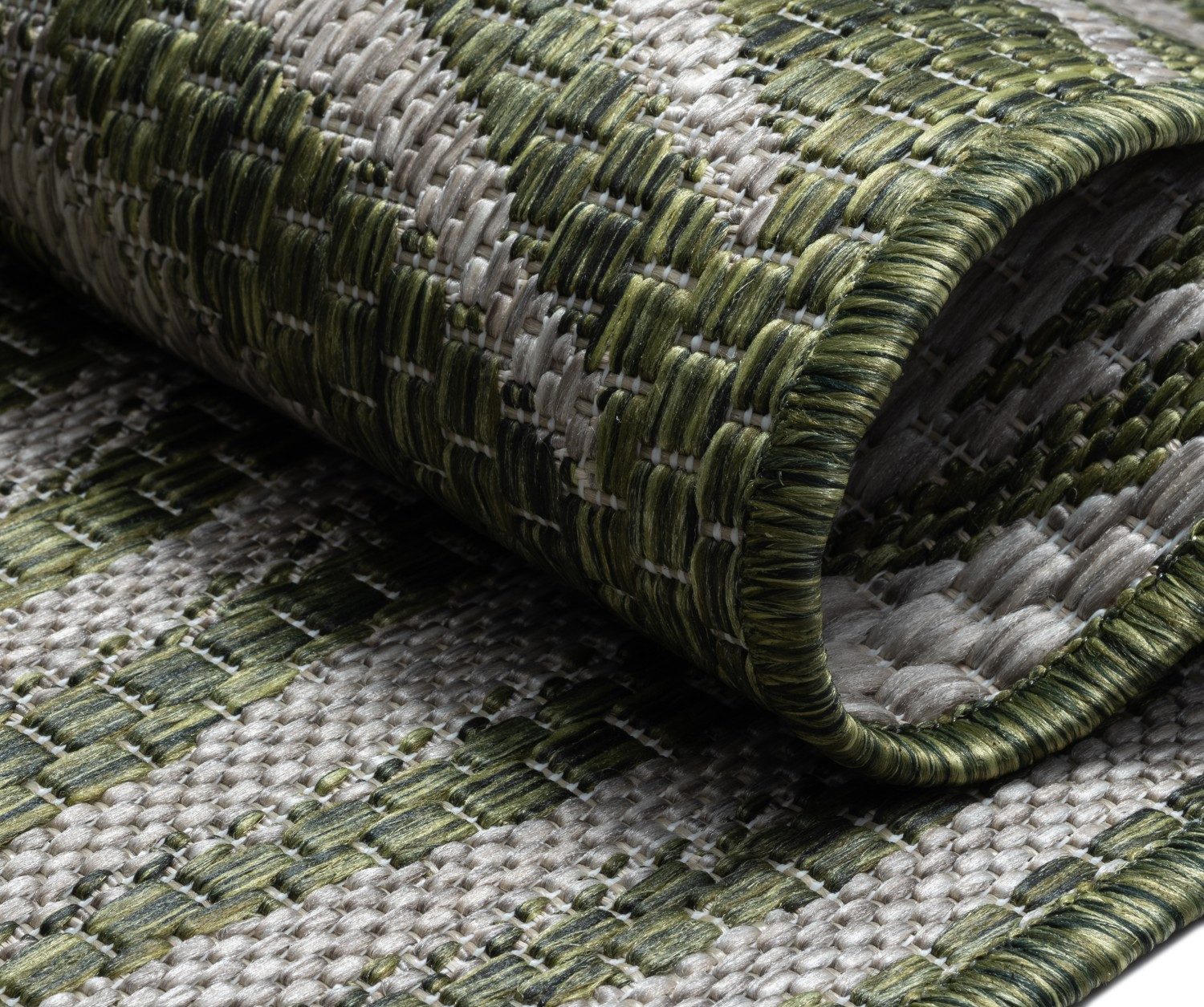 Myflair Möbel & Accessoires Vloerkleed Autumn Omkeerbaar tapijt, bladerenmotief, geschikt voor buiten, balkon, terras