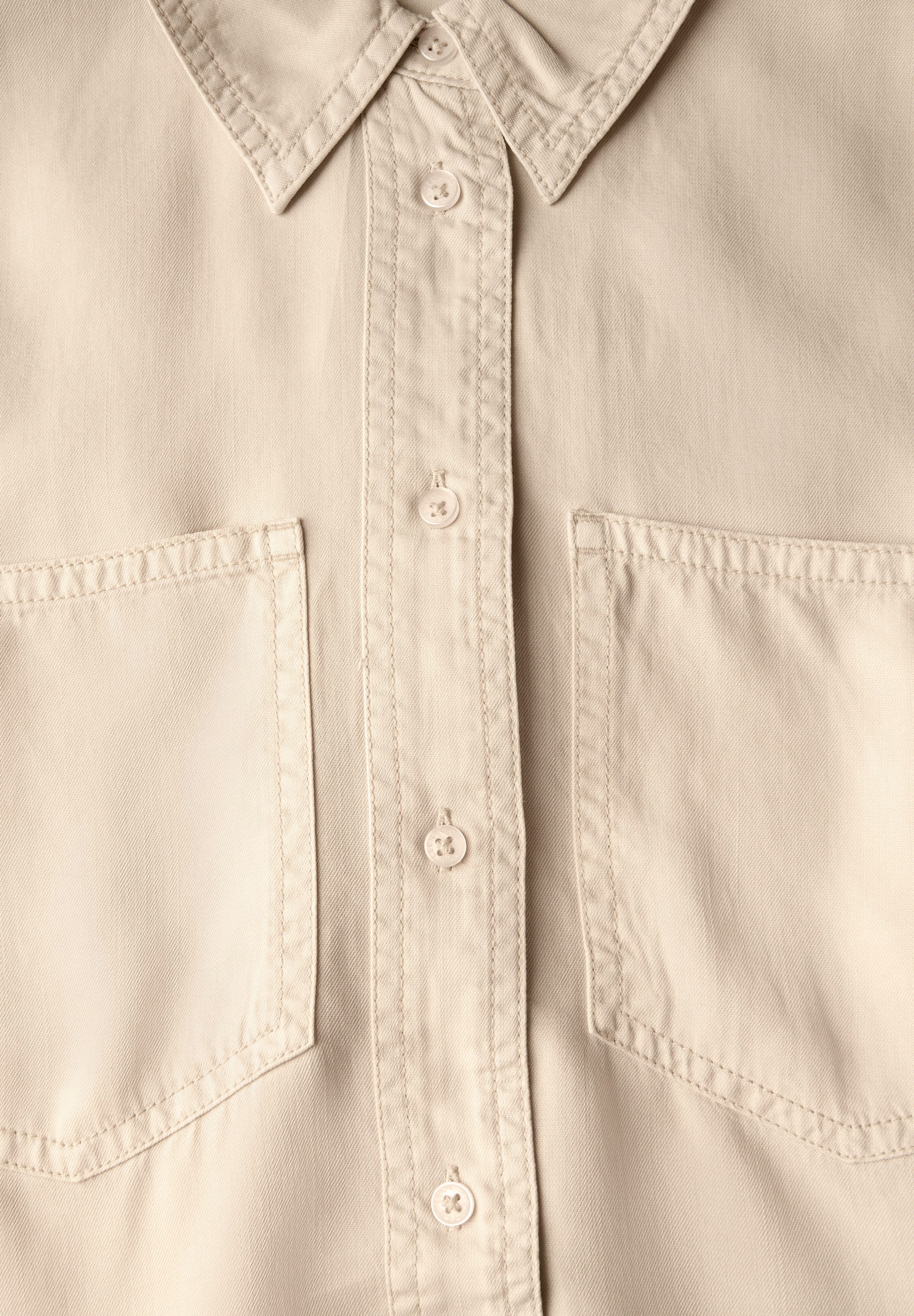 Cecil Blouse met lange mouwen met borstzakken