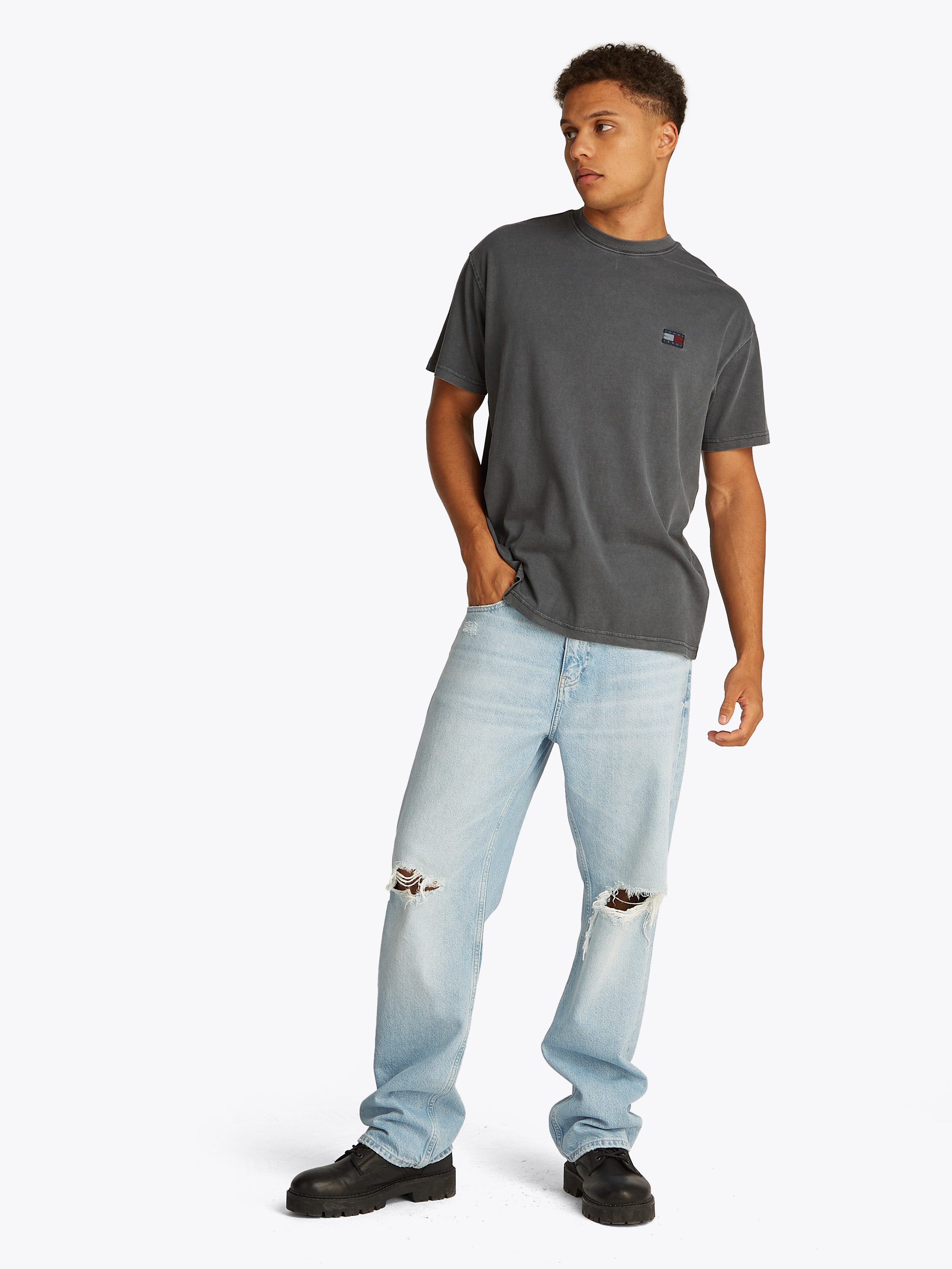 TOMMY JEANS T-shirt TJM RLX TJ LABEL TEE