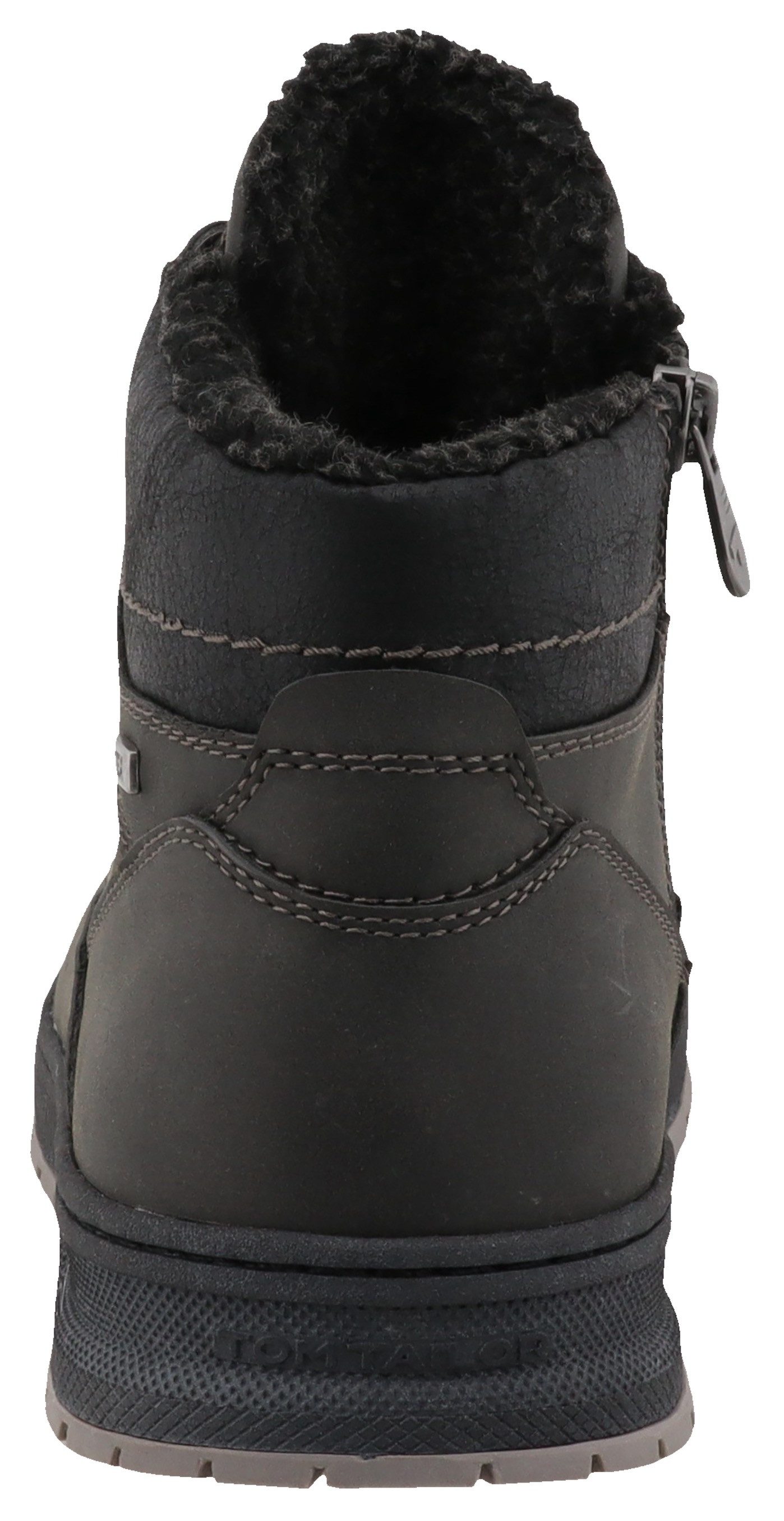 Tom Tailor Winterlaarzen , plateau, veterschoenen, high-top sneaker met binnenrits