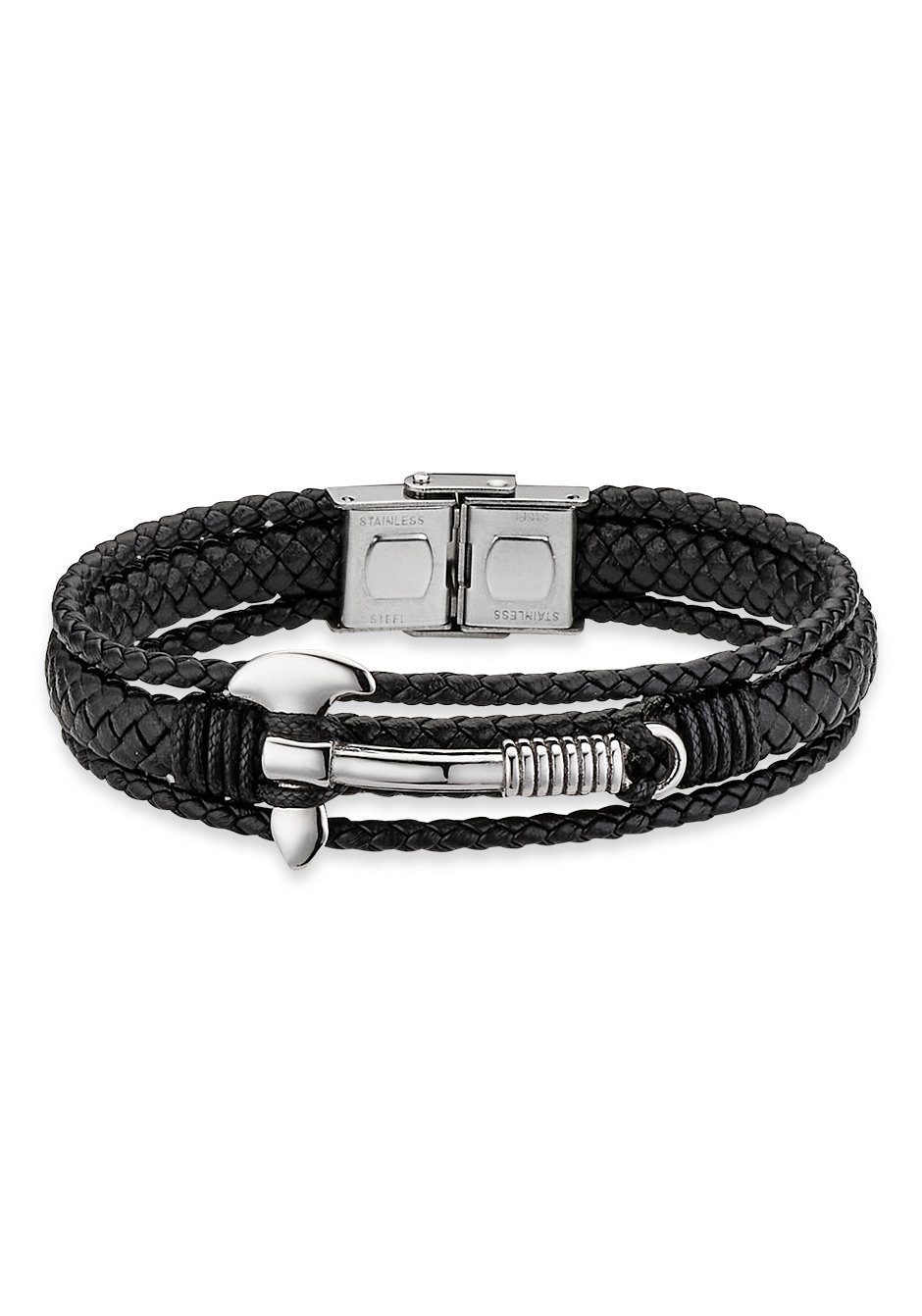 Bruno Banani Leren armband