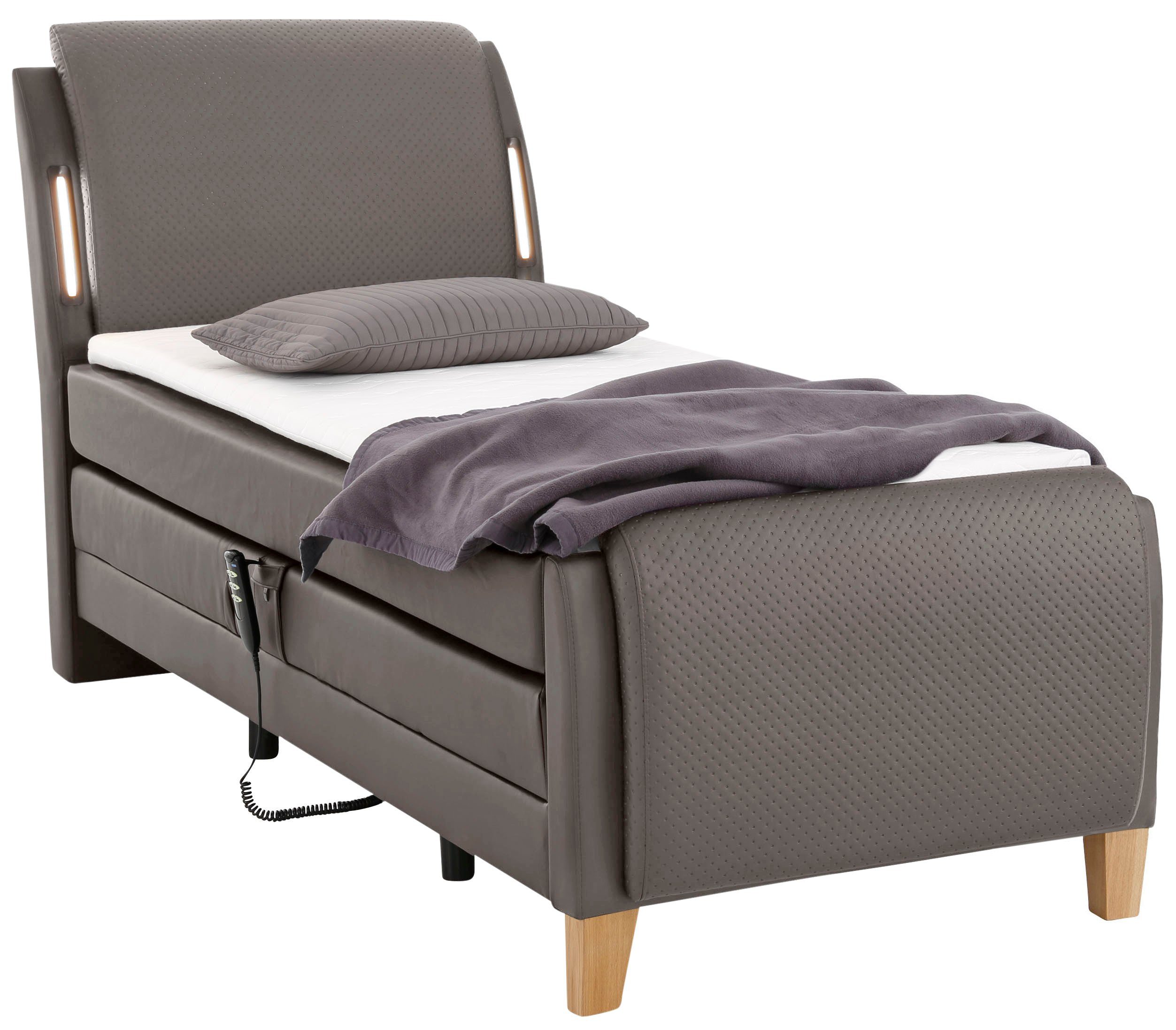 Home affaire Boxspring Messina2 Ligcomfort elektrisch verstelbaar