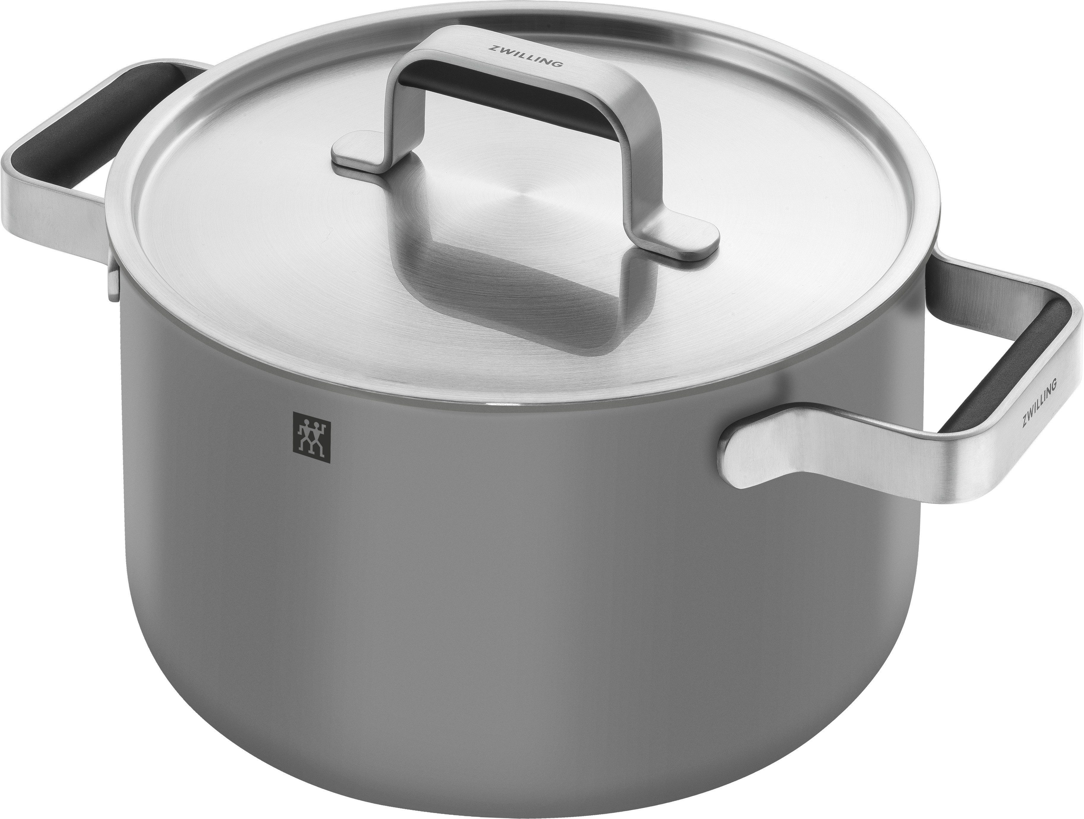 Zwilling Pannenset Pure Stay-Cool handgrepen, 3-laags bodemtechnologie (set, 5-delig)