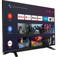 toshiba led-tv, 164 cm - 65 ", 4k ultra hd, android tv - smart tv zwart