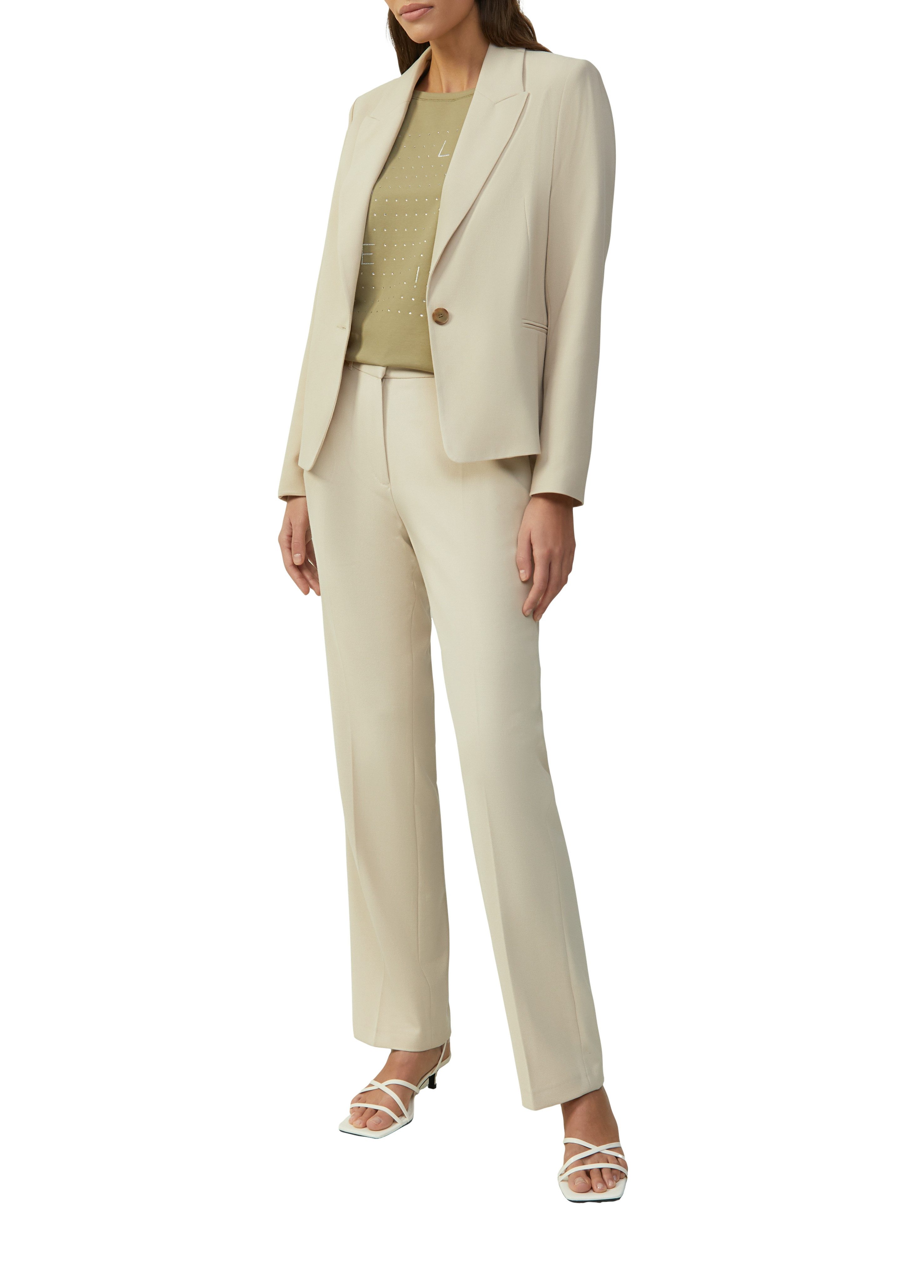 s.Oliver BLACK LABEL Stoffen broek Zomerbroek