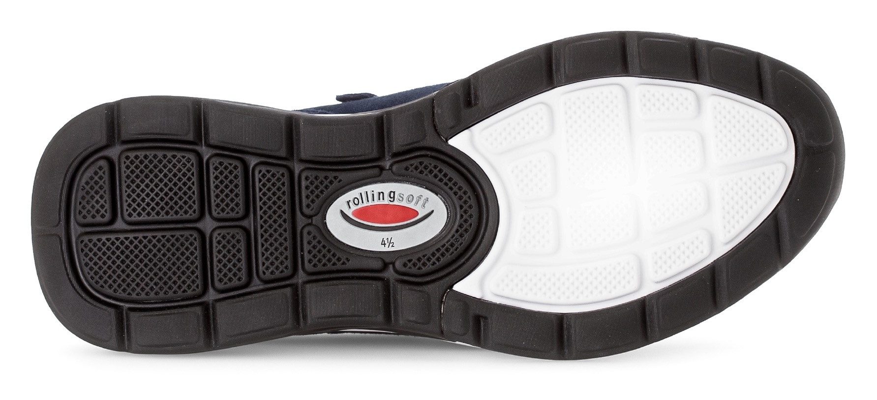 Gabor Rollingsoft Sneakers met sleehak , vrijetijdsschoen, lage schoen, veterschoen met gevoerde schacht