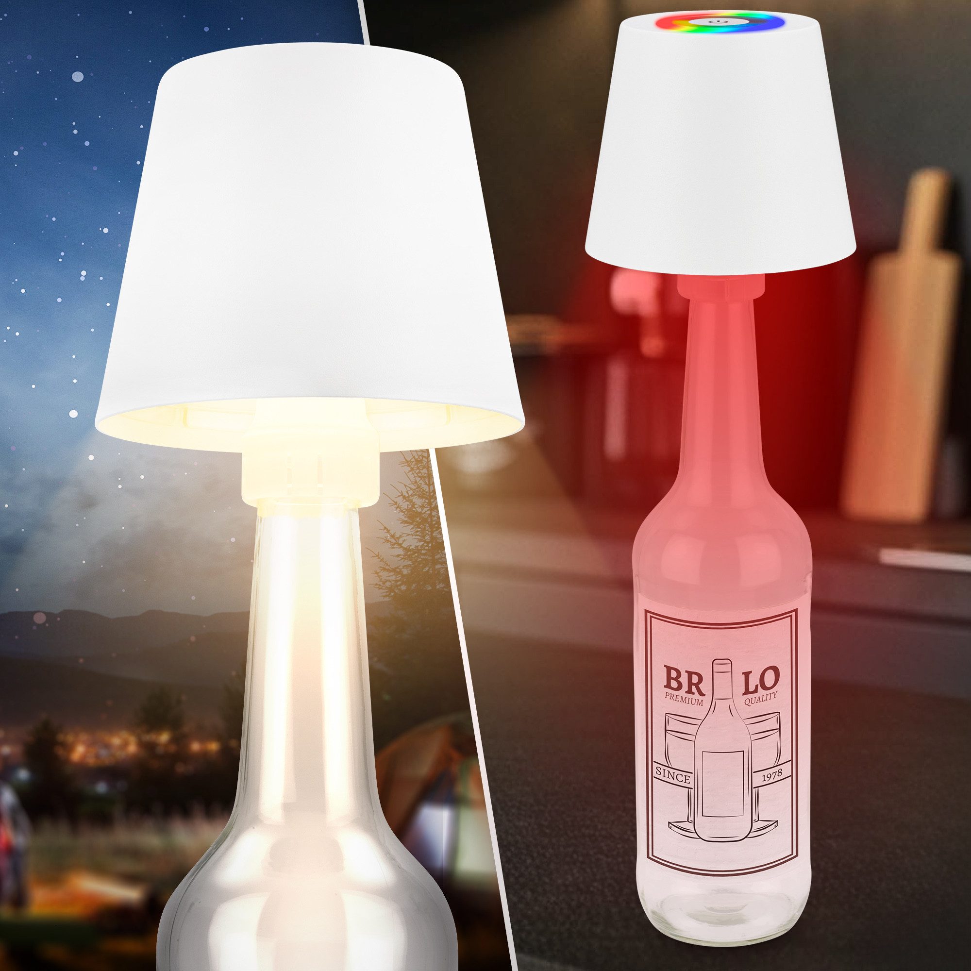 Briloner Leuchten Led-tafellamp Calida