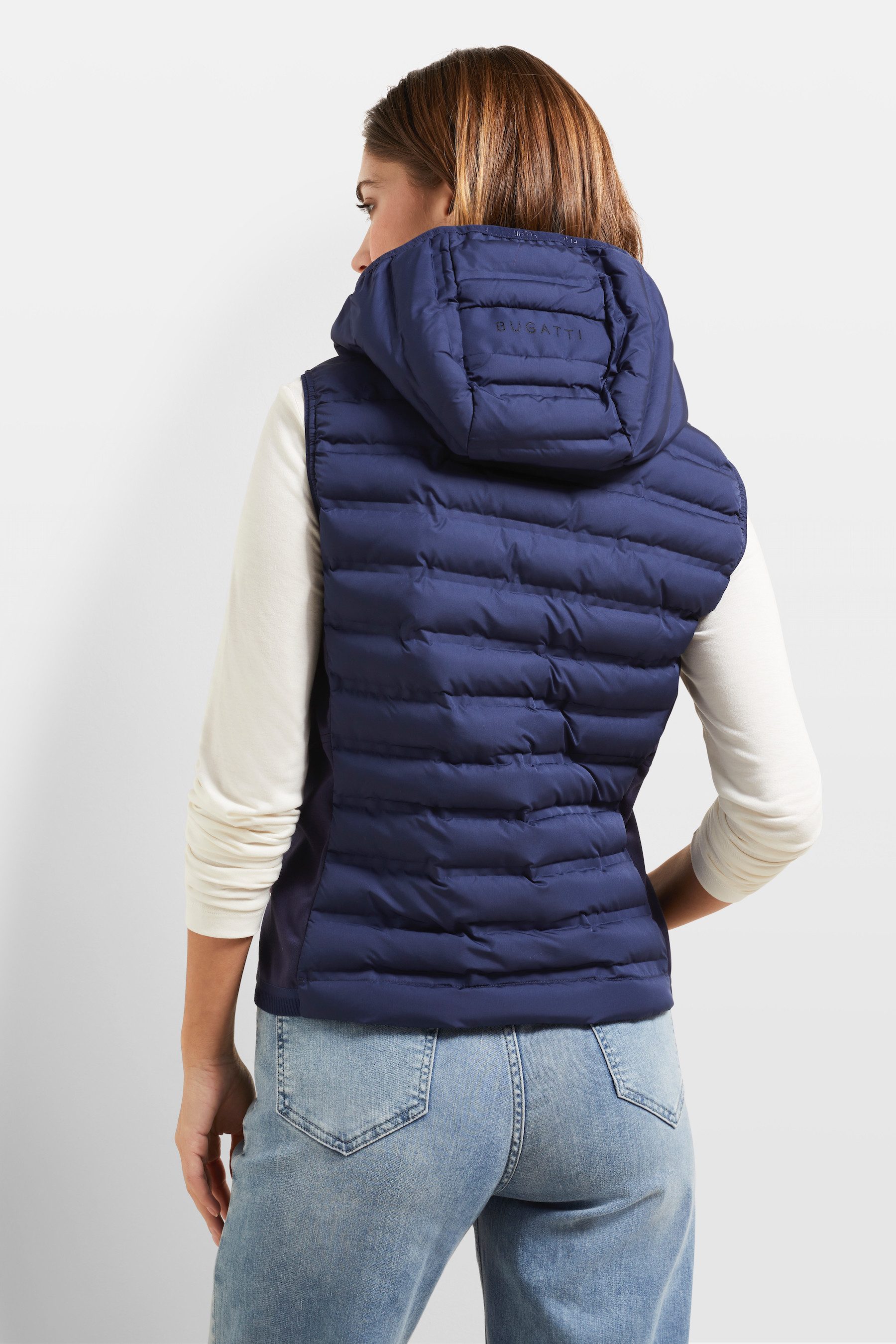 Bugatti Bodywarmer in stiksel-look