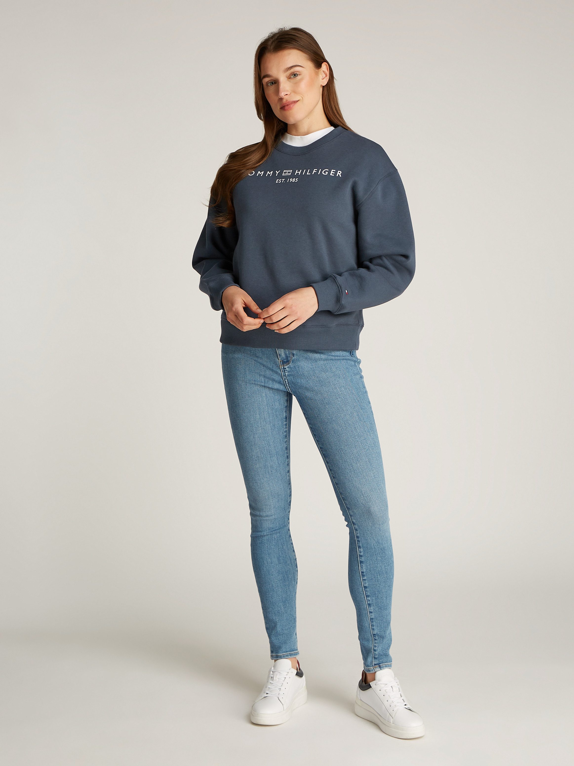 Tommy Hilfiger Sweatshirt MDRN REG CORP LOGO C-NK SWTSHRT