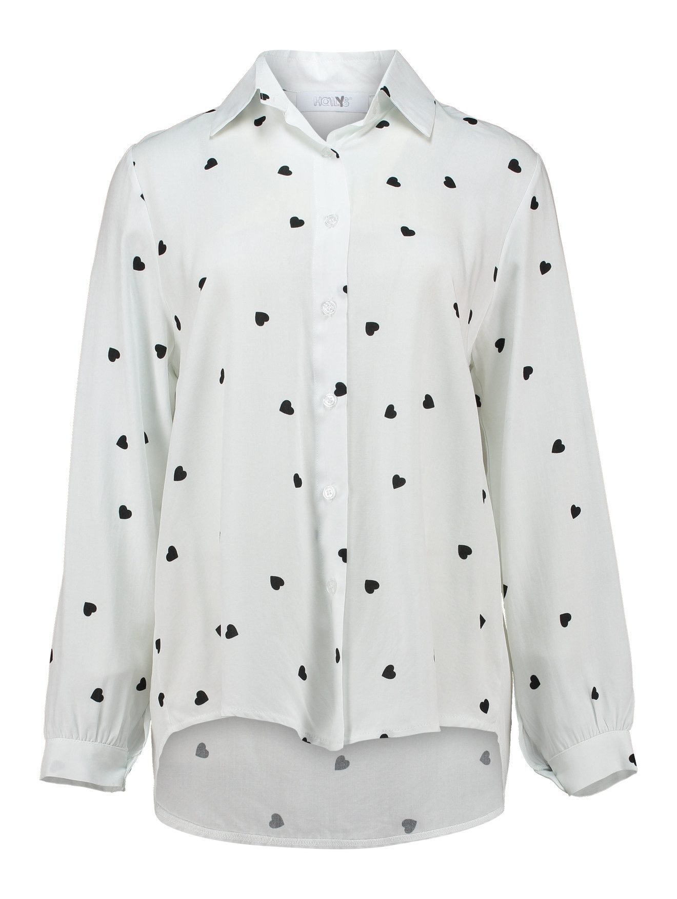 HaILYS Overhemdblouse LS V BL Ki44su