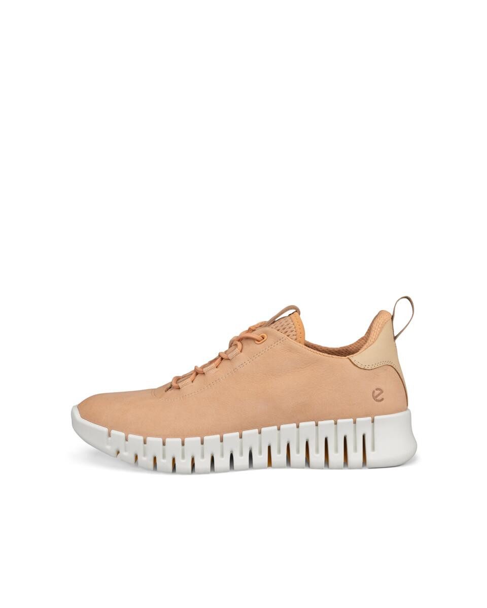 Ecco Slip-on sneakers GRUUV W , instapschoen, vrijetijdsschoen, lage schoen met elastische veters