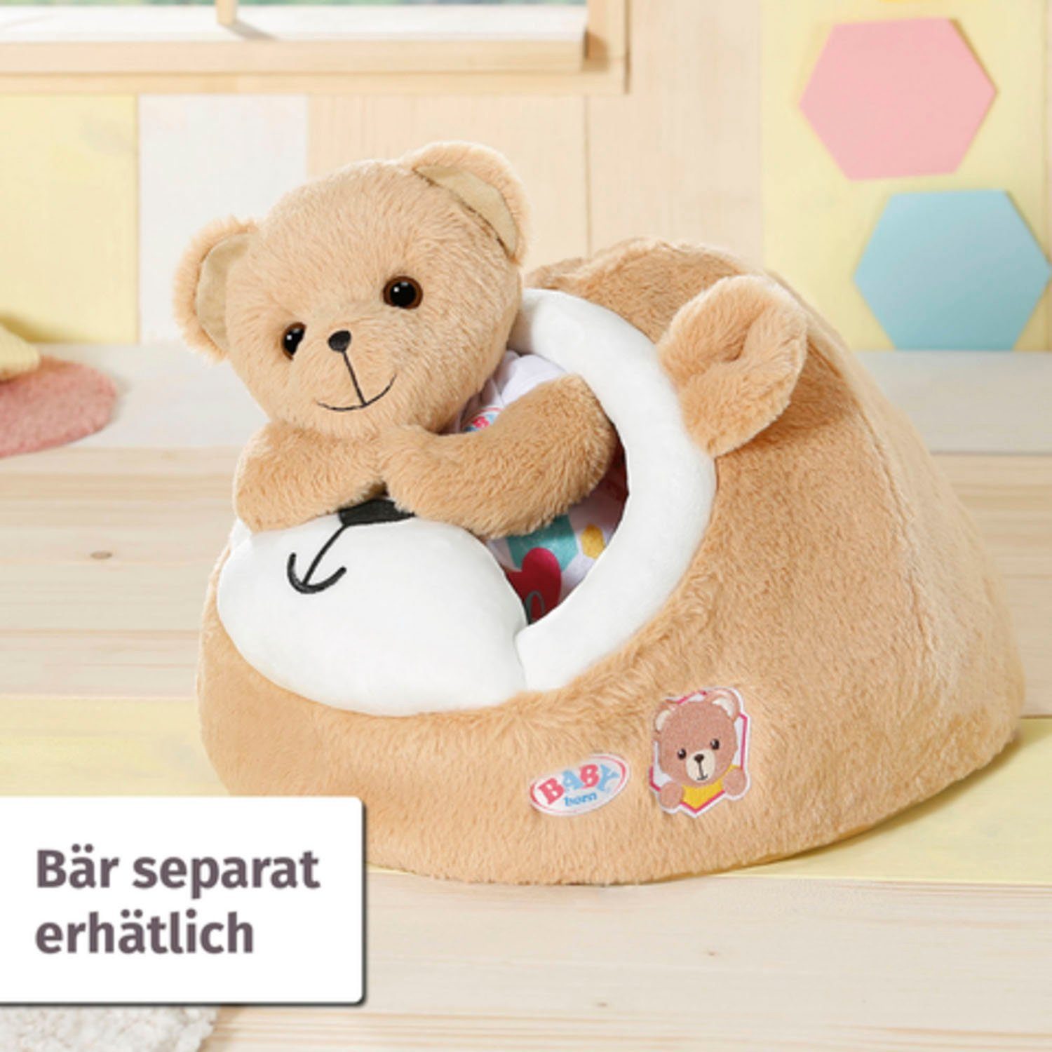 Baby Born Poppenbed Berenhol