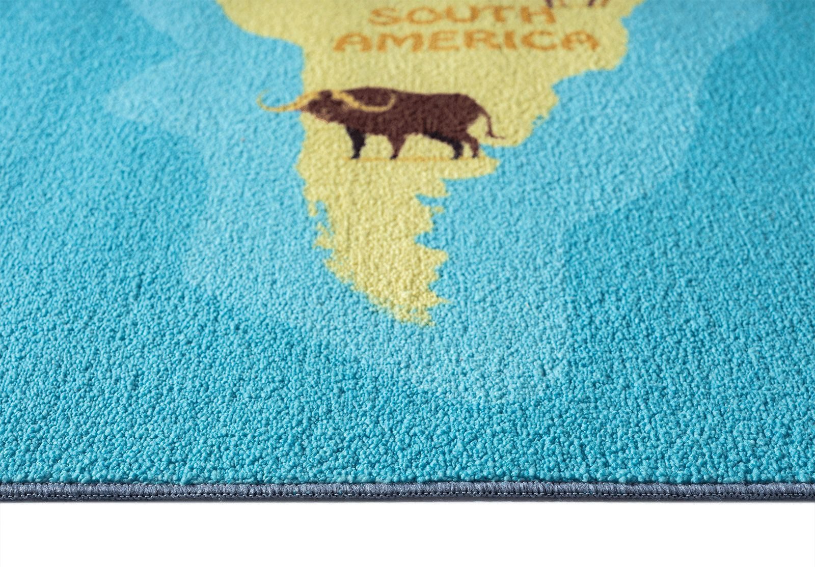 The carpet Vloerkleed Happy Life Life kinderkamer tapijt speelkleed onderhoudsvriendelijk