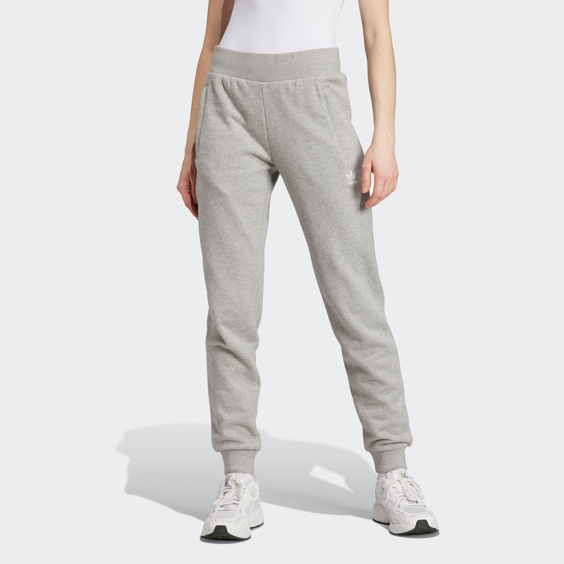 adidas Originals Sportbroek TRACK PANT (1-delig) dames sportbroeken maat L grijs