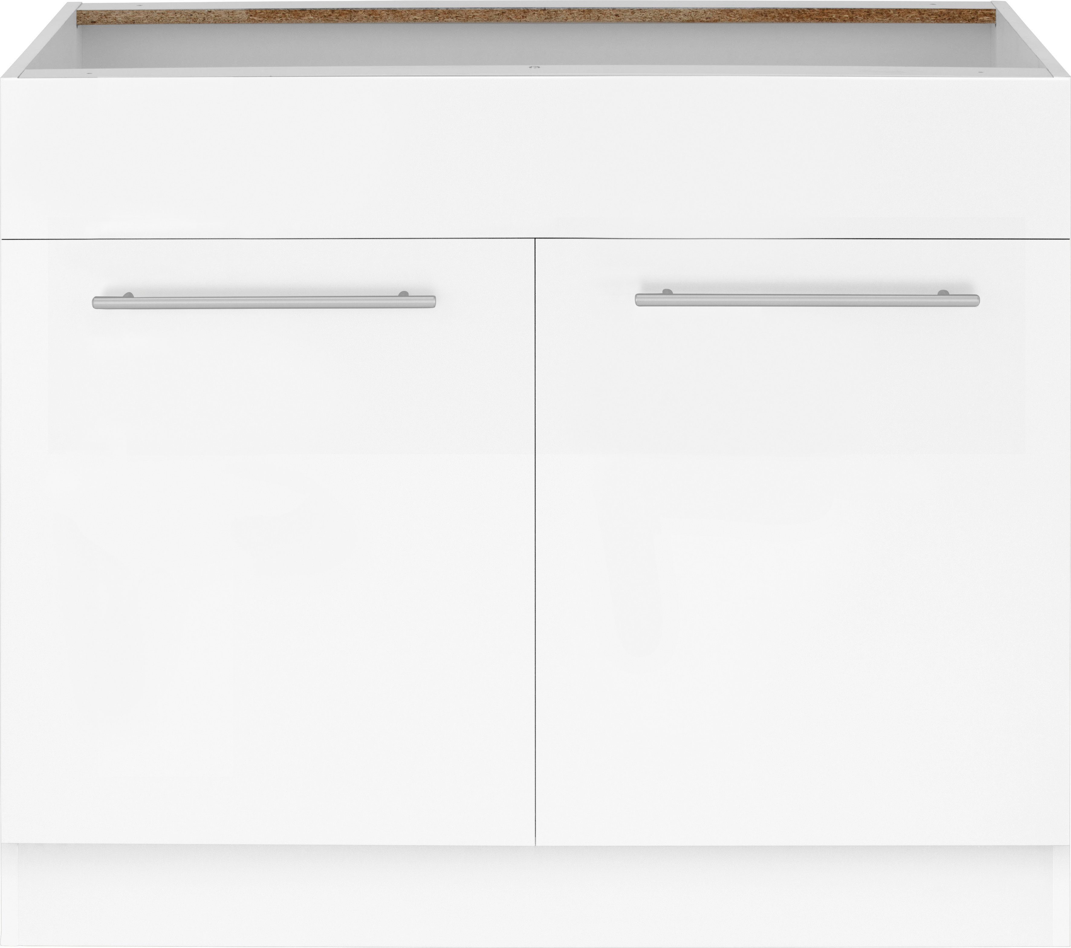 wiho Küchen Gootsteenkast Unna 100 cm breed, zonder werkblad