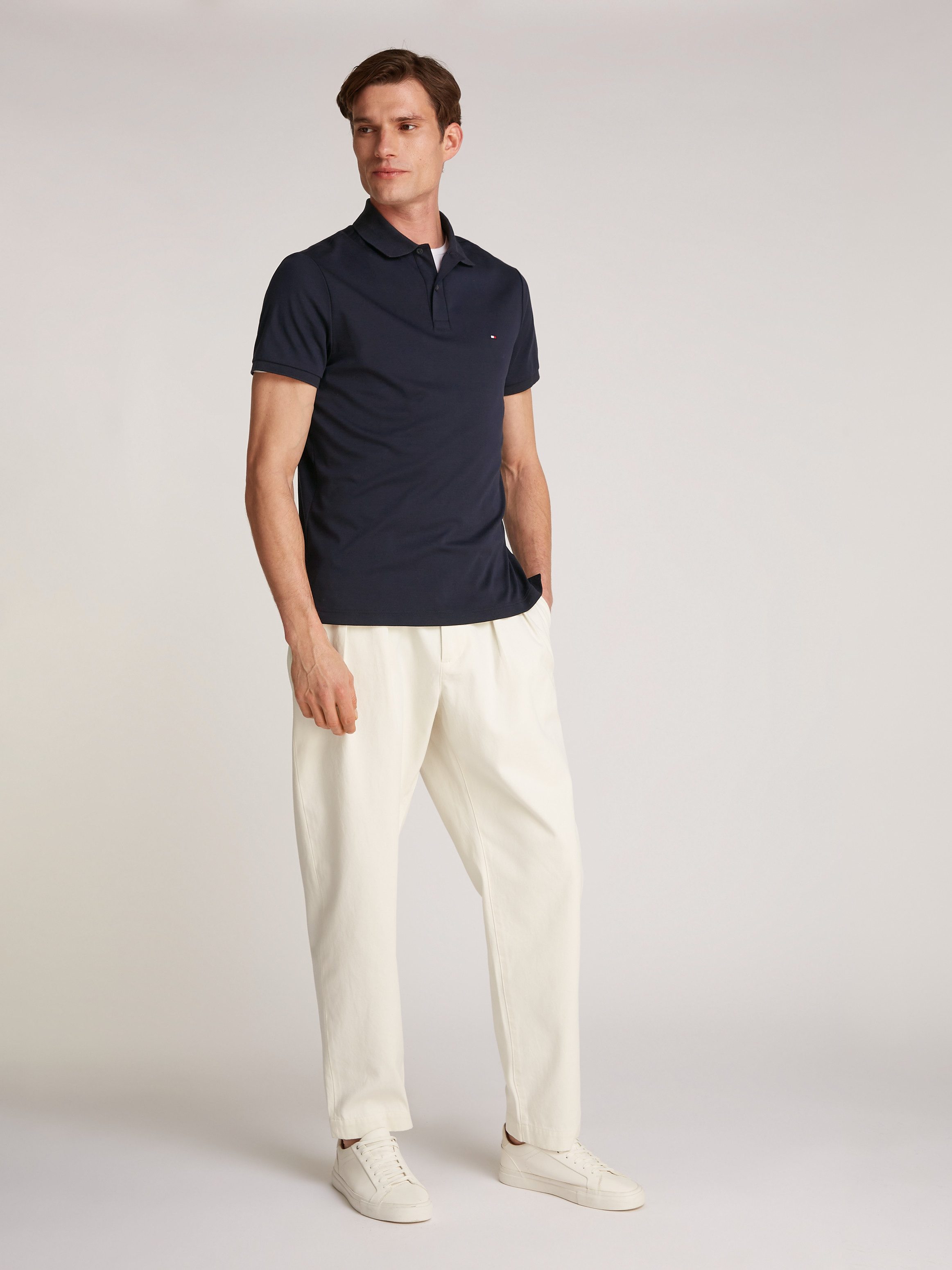 Tommy Hilfiger Poloshirt LIQUID COTTON ESSENTIAL REG POLO