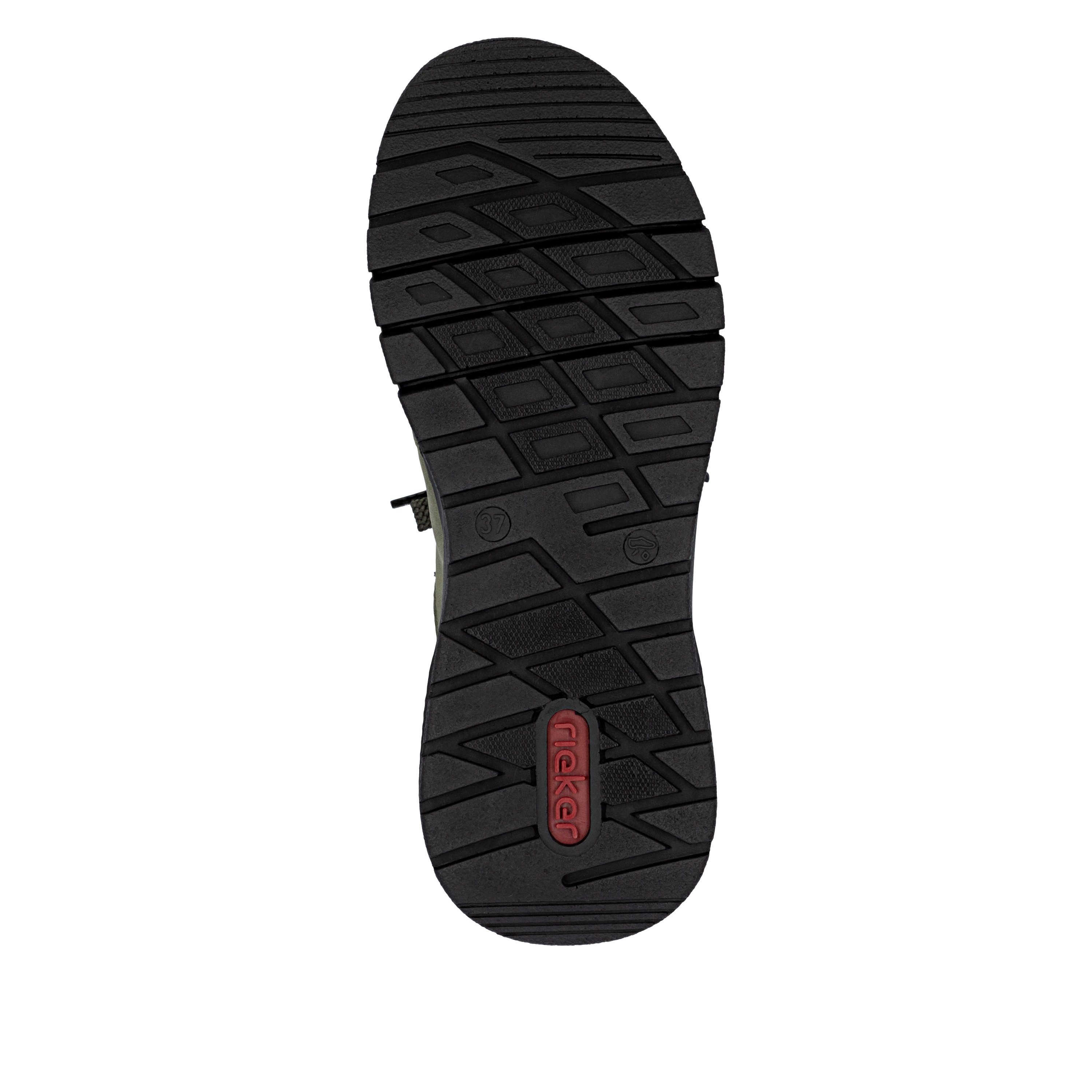 Rieker Slip-on sneakers Instapschoen, lage schoen, vrijetijdssneaker, zachte MemoSoft-binnenzool