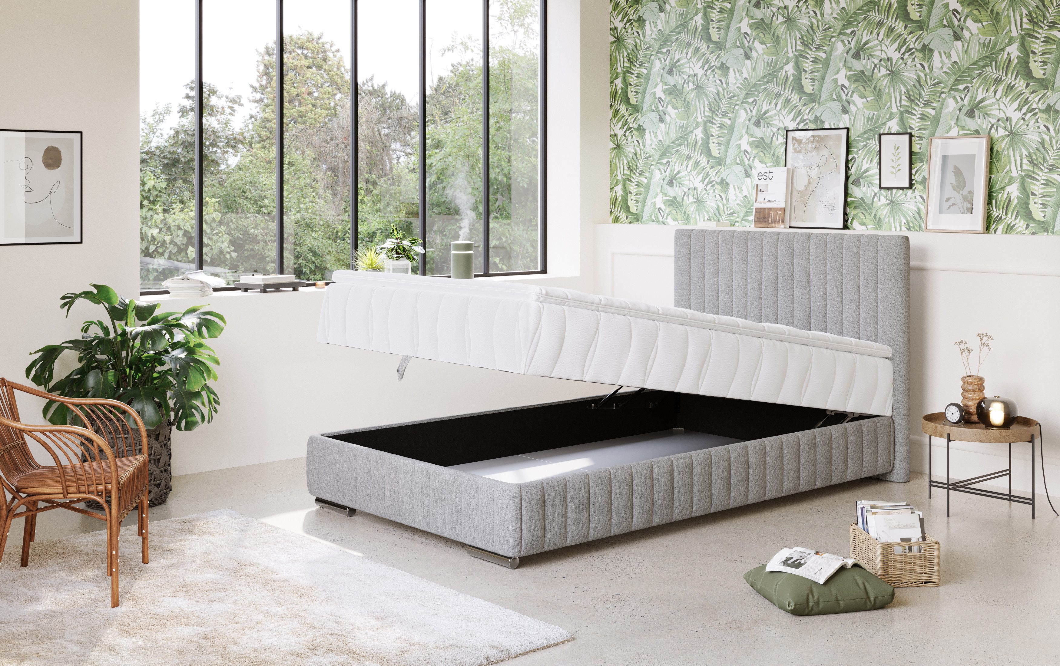 COTTA Boxspring Beetle incl. matrastopper en bedlade