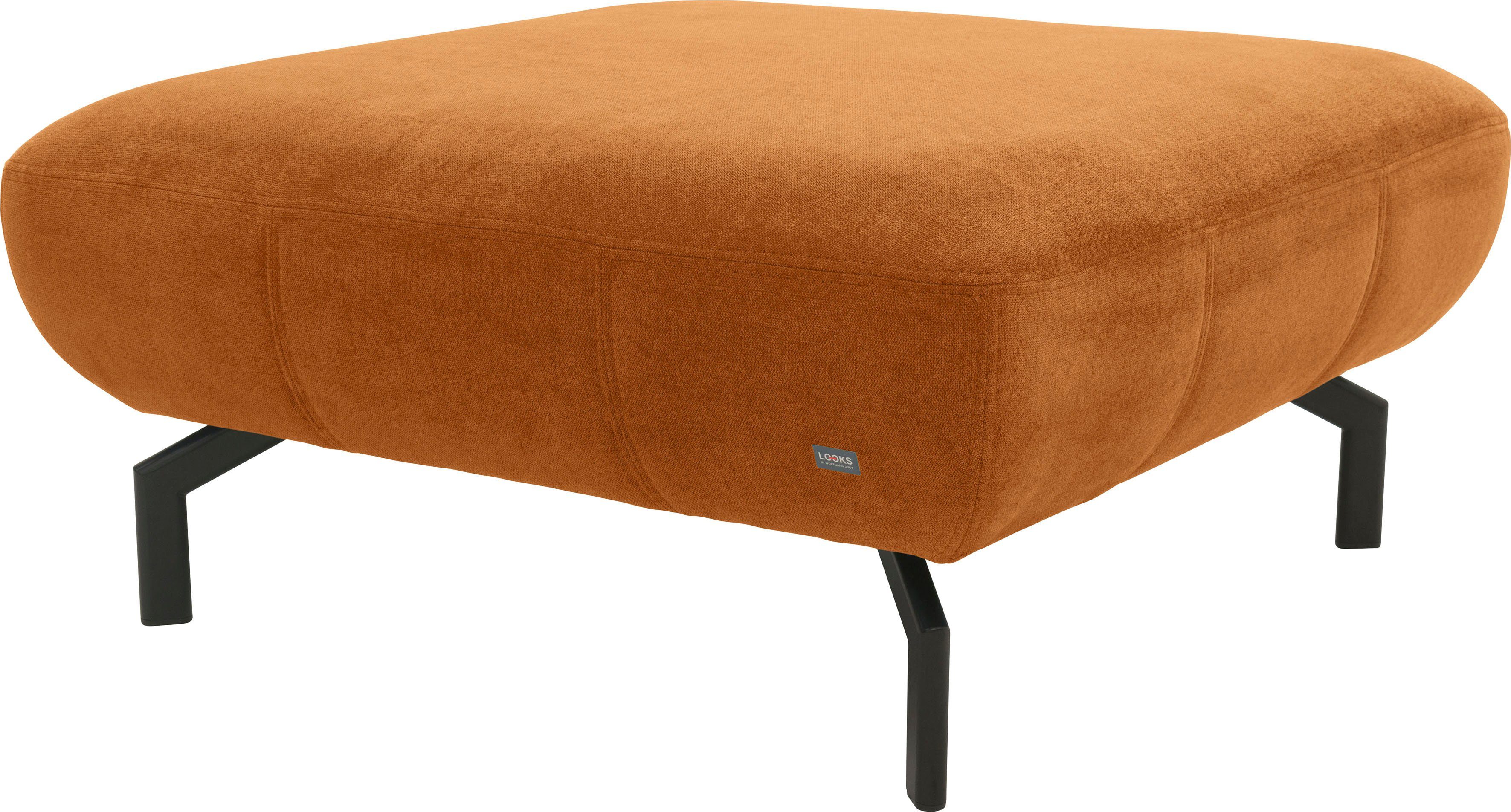 LOOKS BY WOLFGANG JOOP Hocker LOOKS XIII passend bij de looks xiii-serie hockers oranje