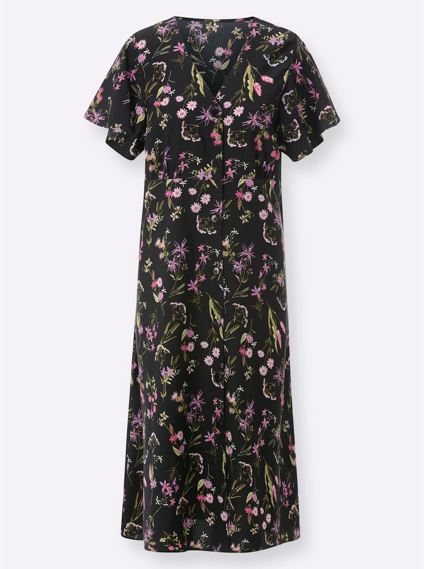 Classic Basics Gedessineerde jurk