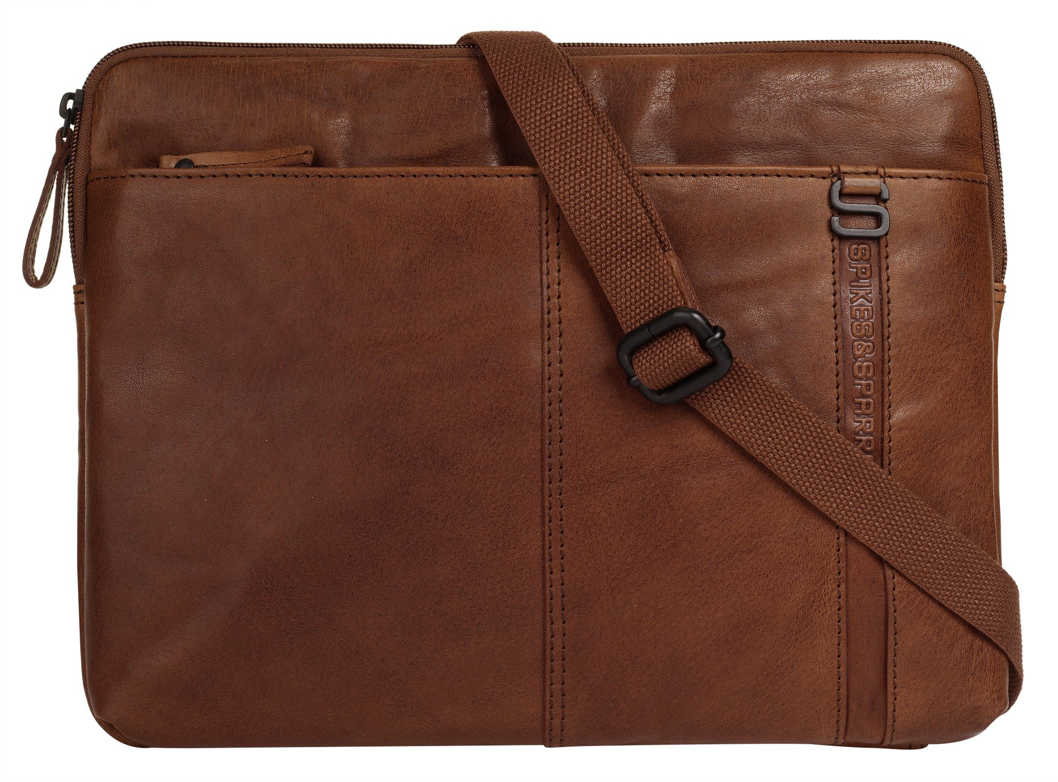 Spikes & Sparrow Aktetas LAPTOP SLEEVE heren tassen & rugzakken bruin