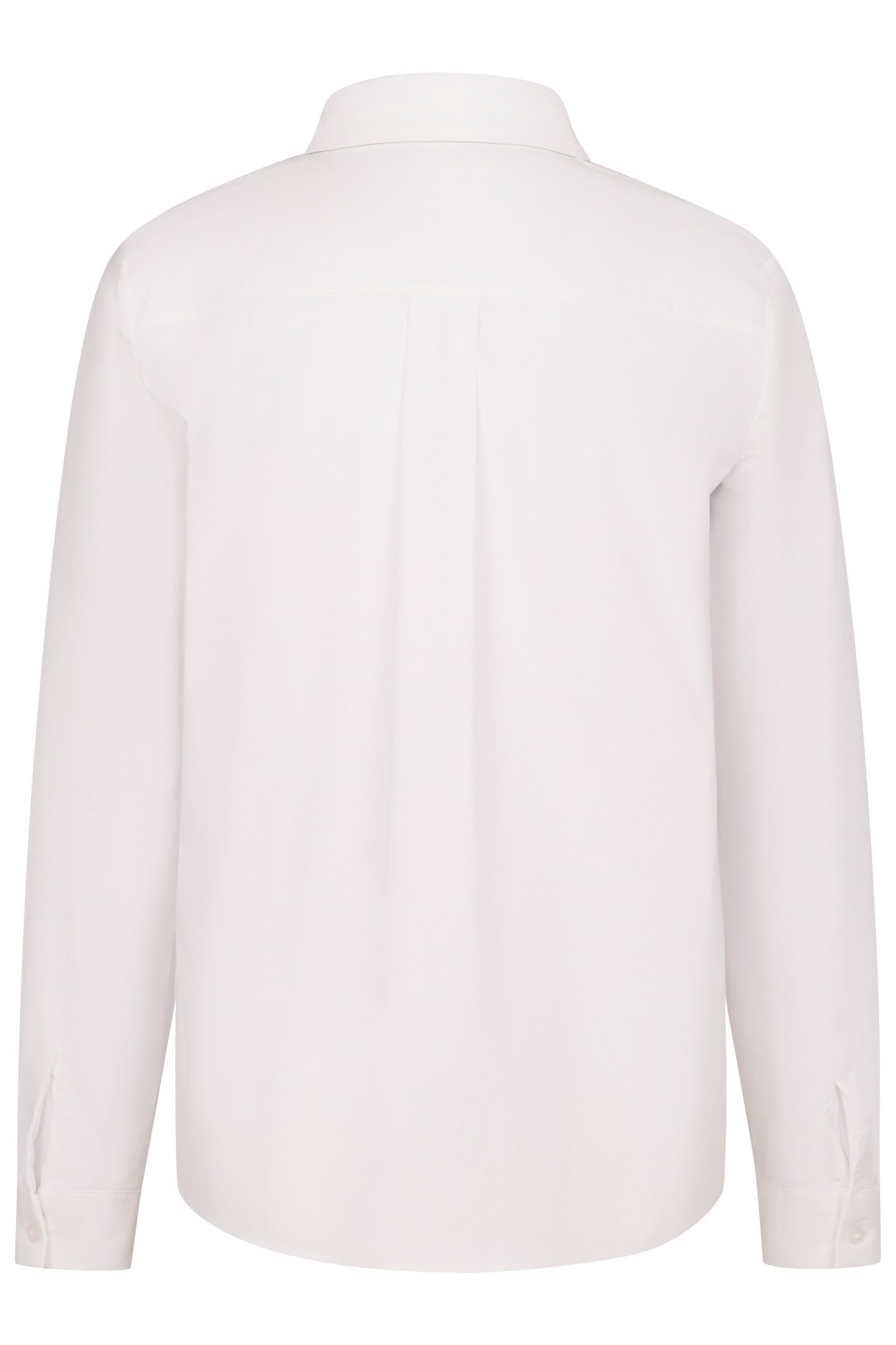 Bugatti Blouse met lange mouwen van elastisch katoen