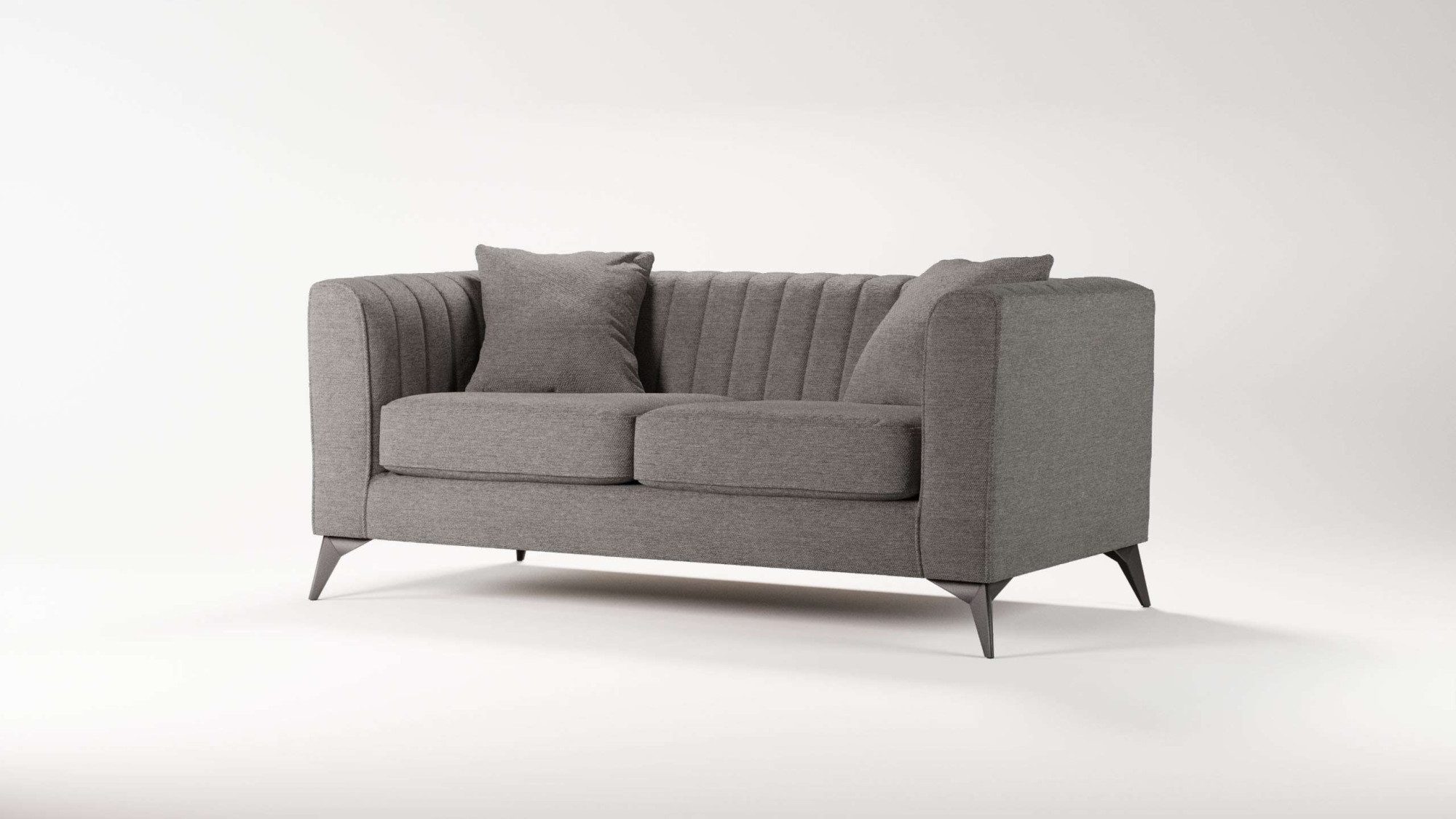 Places of Style 2-zitsbank MATTHEW elegant designsofa, afmetingen B/D/H: 170/86/74 cm