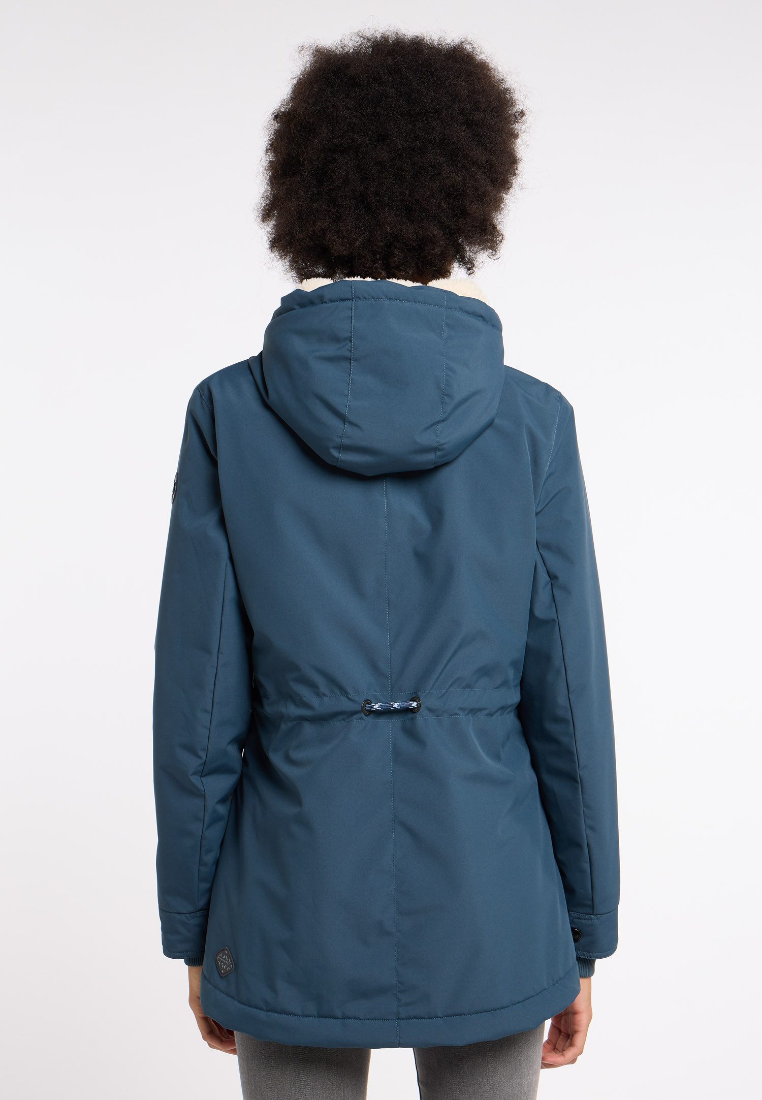 Ragwear Parka MONADIS WARM waterafstotende overgangsjas met verwarmende teddypluche voering