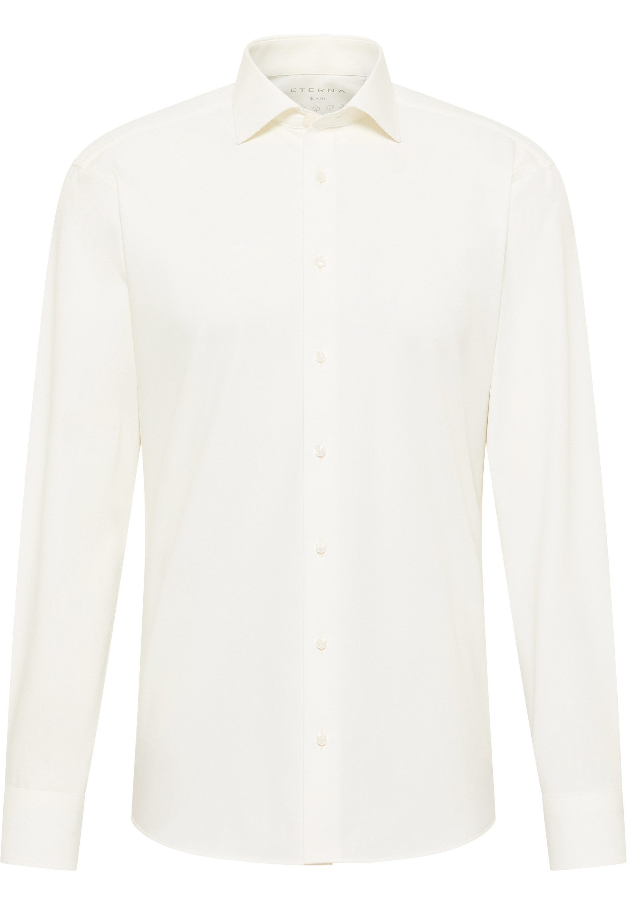 Eterna Overhemd met lange mouwen Slim fit NON IRON (strijkvrij)