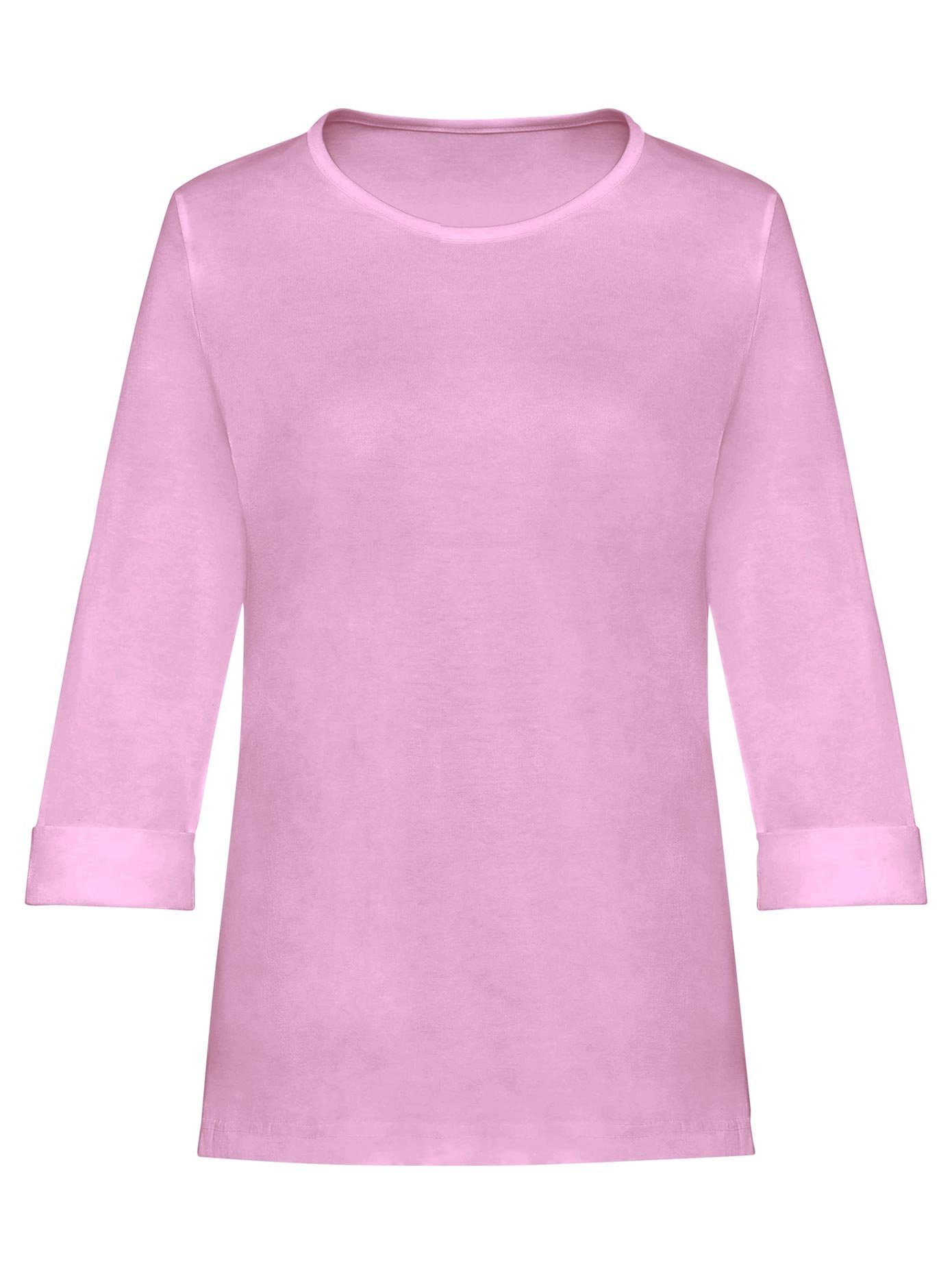 Classic Basics Shirt met ronde hals Shirt (1-delig)