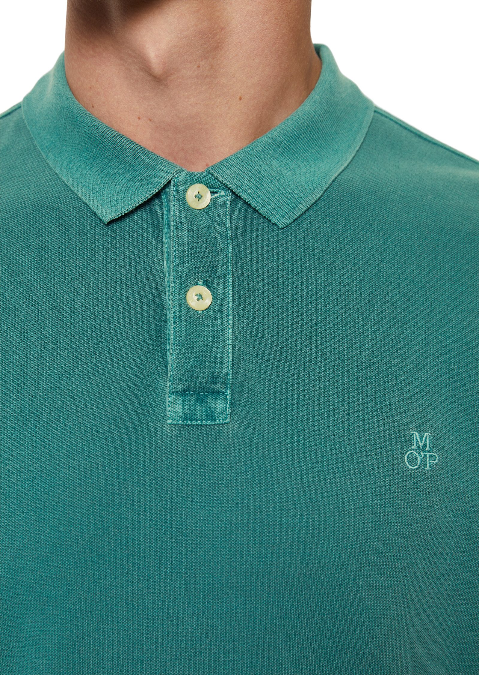 Marc O'Polo Poloshirt van piqué (MOP casual heren poloshirt)