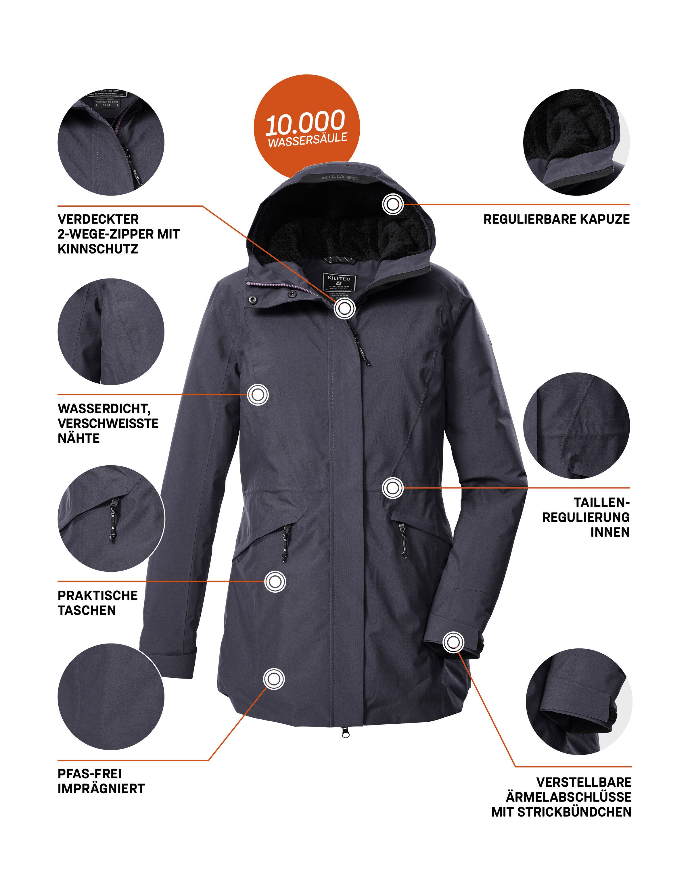 Killtec Parka KOW 19 WMN PRK