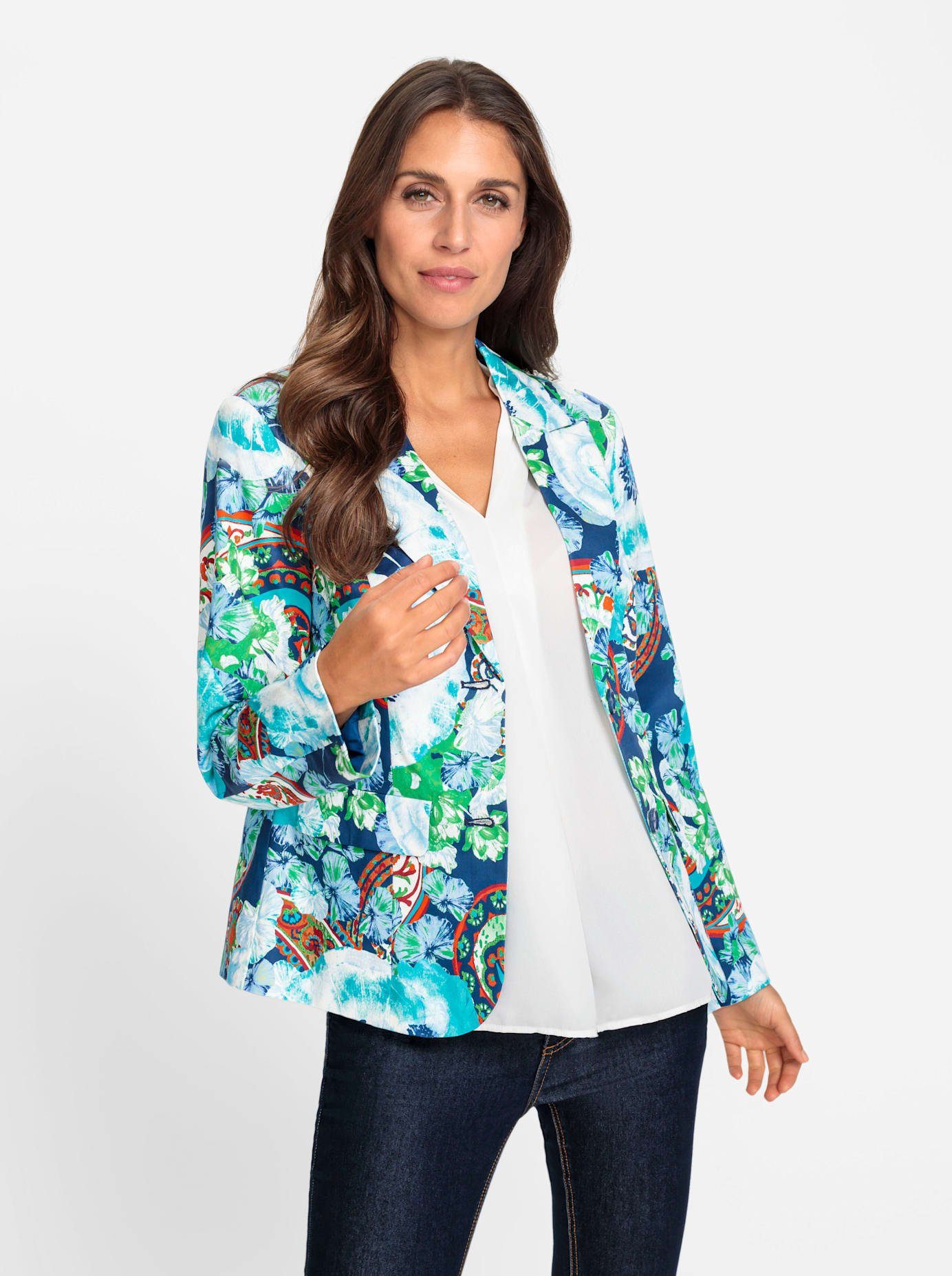 heine Jasje Gedessineerde blazer