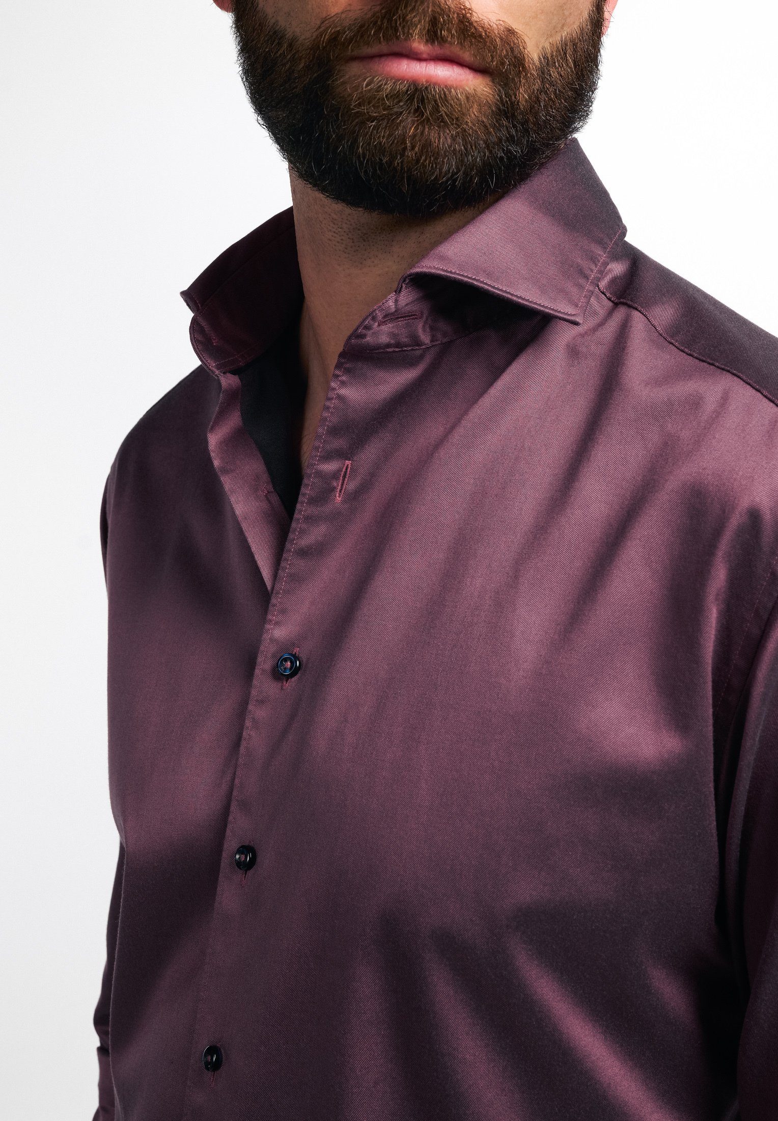 Eterna Overhemd met lange mouwen MODERN FIT EASY IRON (gemakkelijk te strijken)