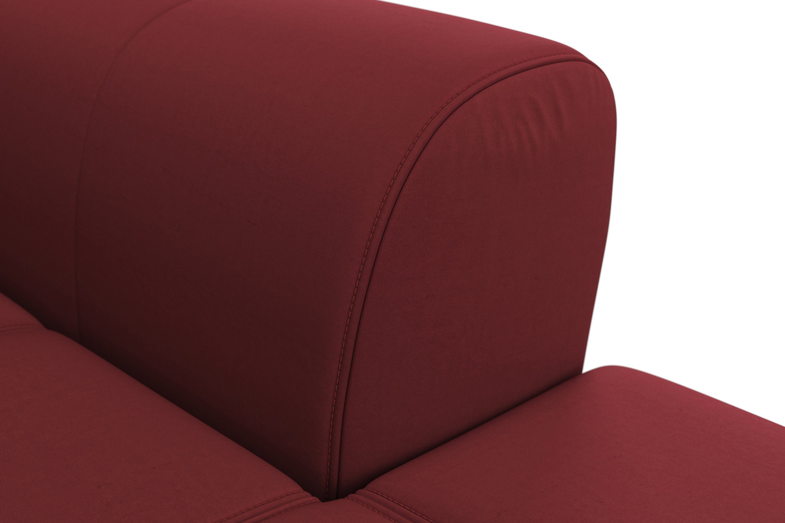 sit&more Zithoek Bendigo U-vorm inclusief zitdiepteverstelling, bodemvrijheid 15 cm, in 2 pootkleuren