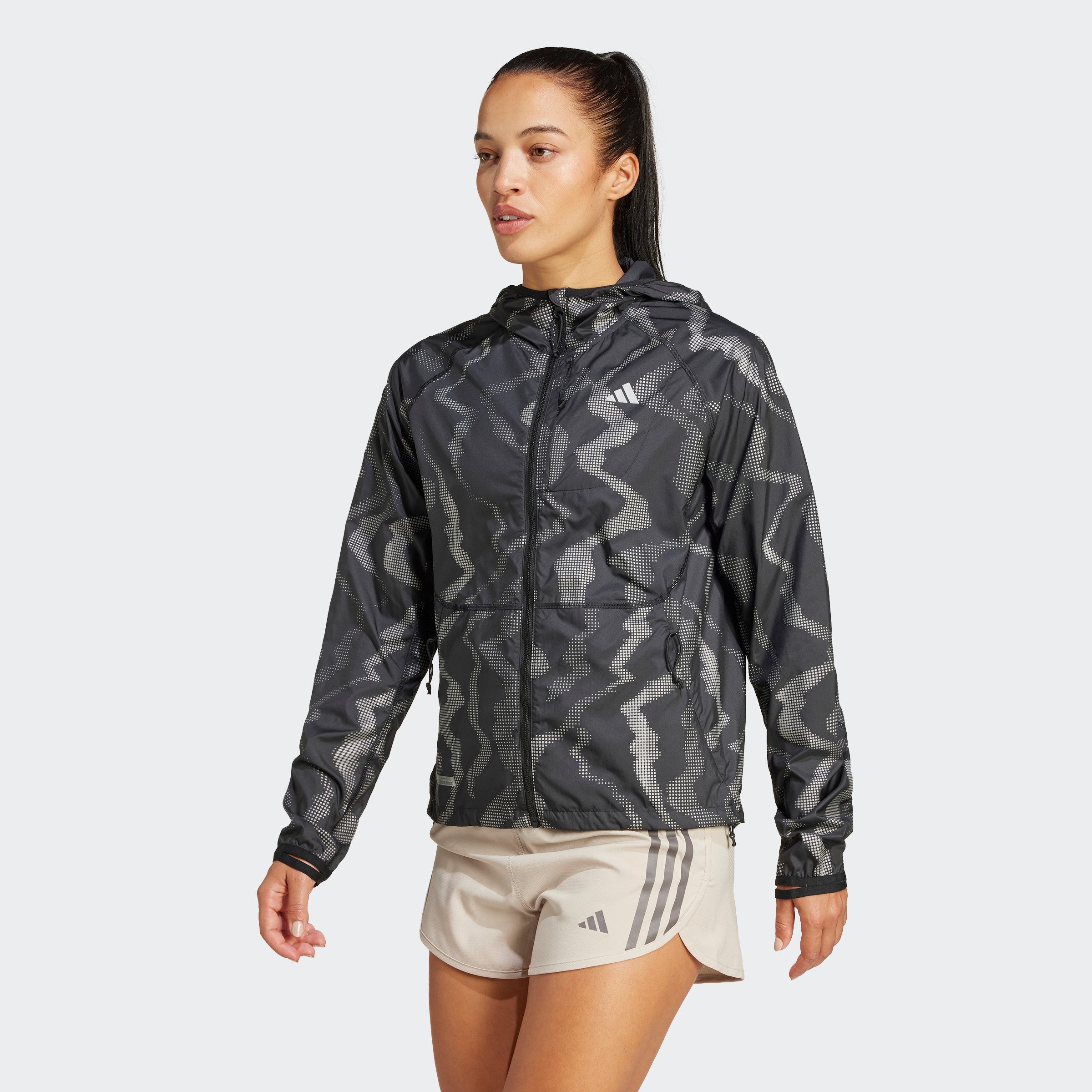 adidas Performance Runningjack ULT PREM JKT Reflecterend voor zichtbaarheid in de schemering