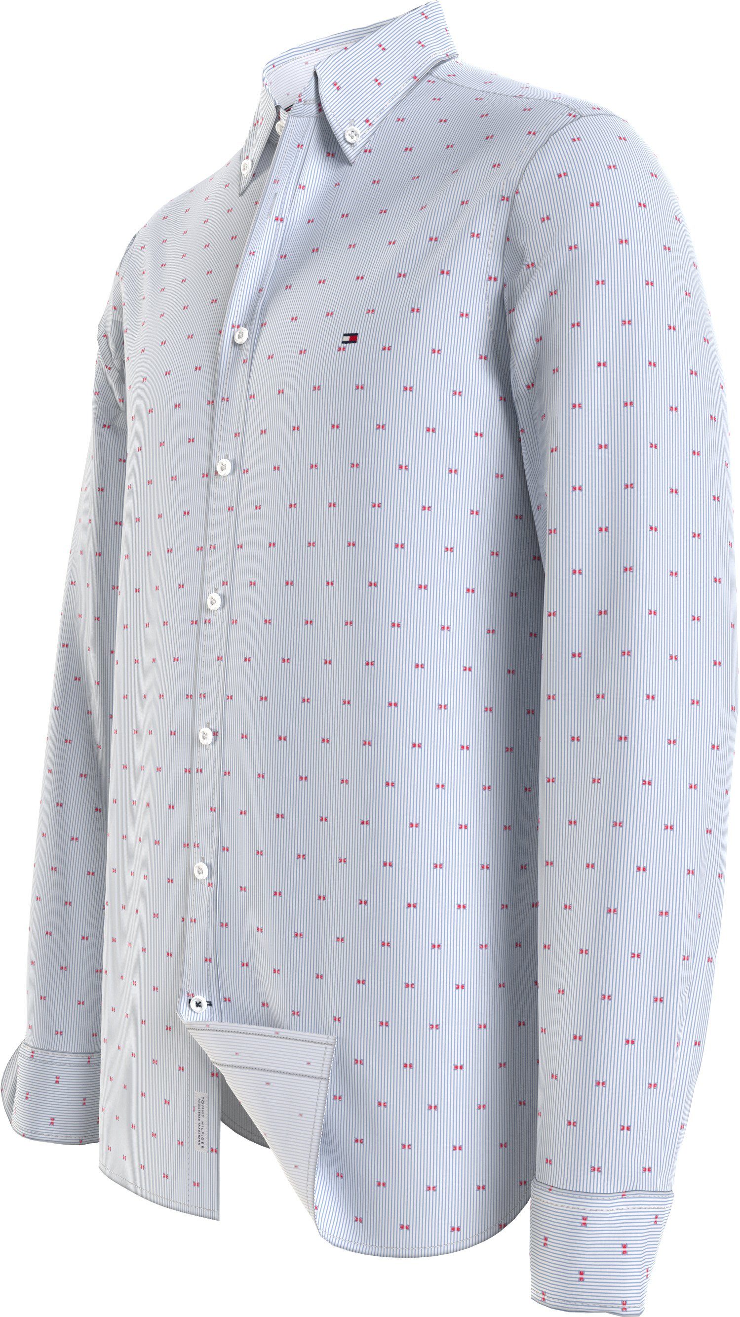 Tommy Hilfiger Overhemd met lange mouwen FIL COUPE SF SHIRT met doorknoopsluiting