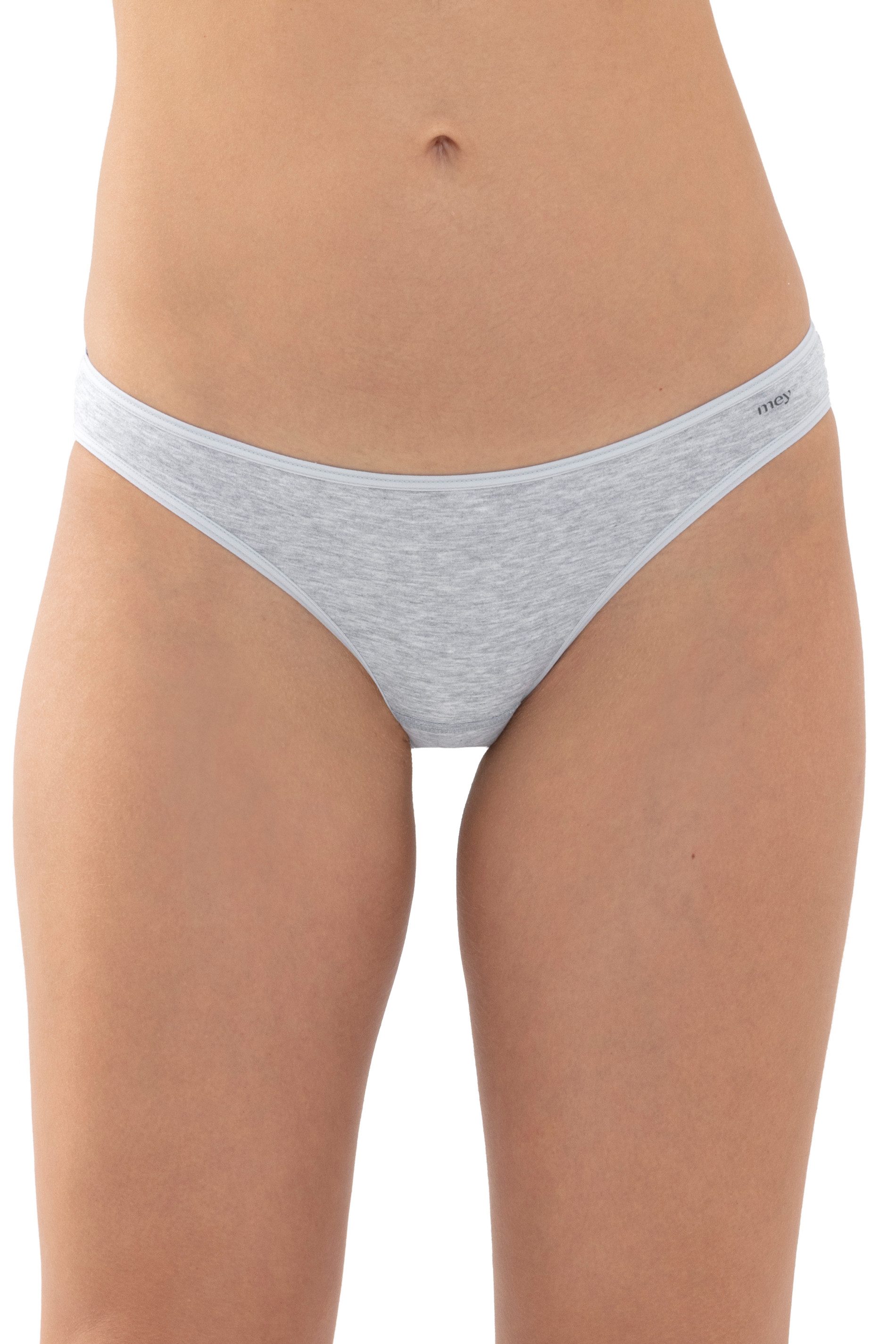 Mey Minislip SERIE COTTON PURE Zachte pijpafsluitingen dames slips maat 40 grijs