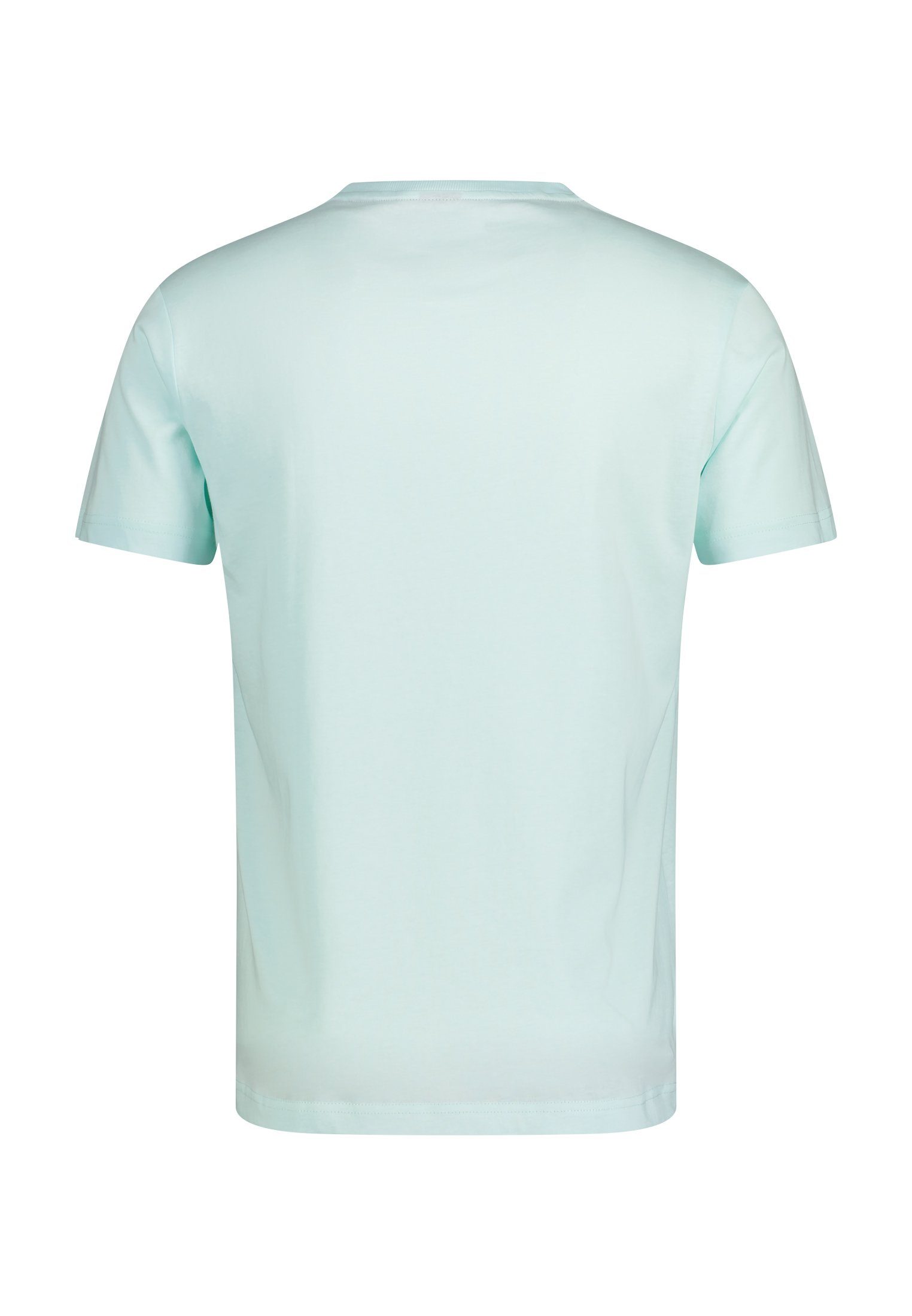 Lerros T-shirt LERROS T-shirt met borstprint *Follow the sun*