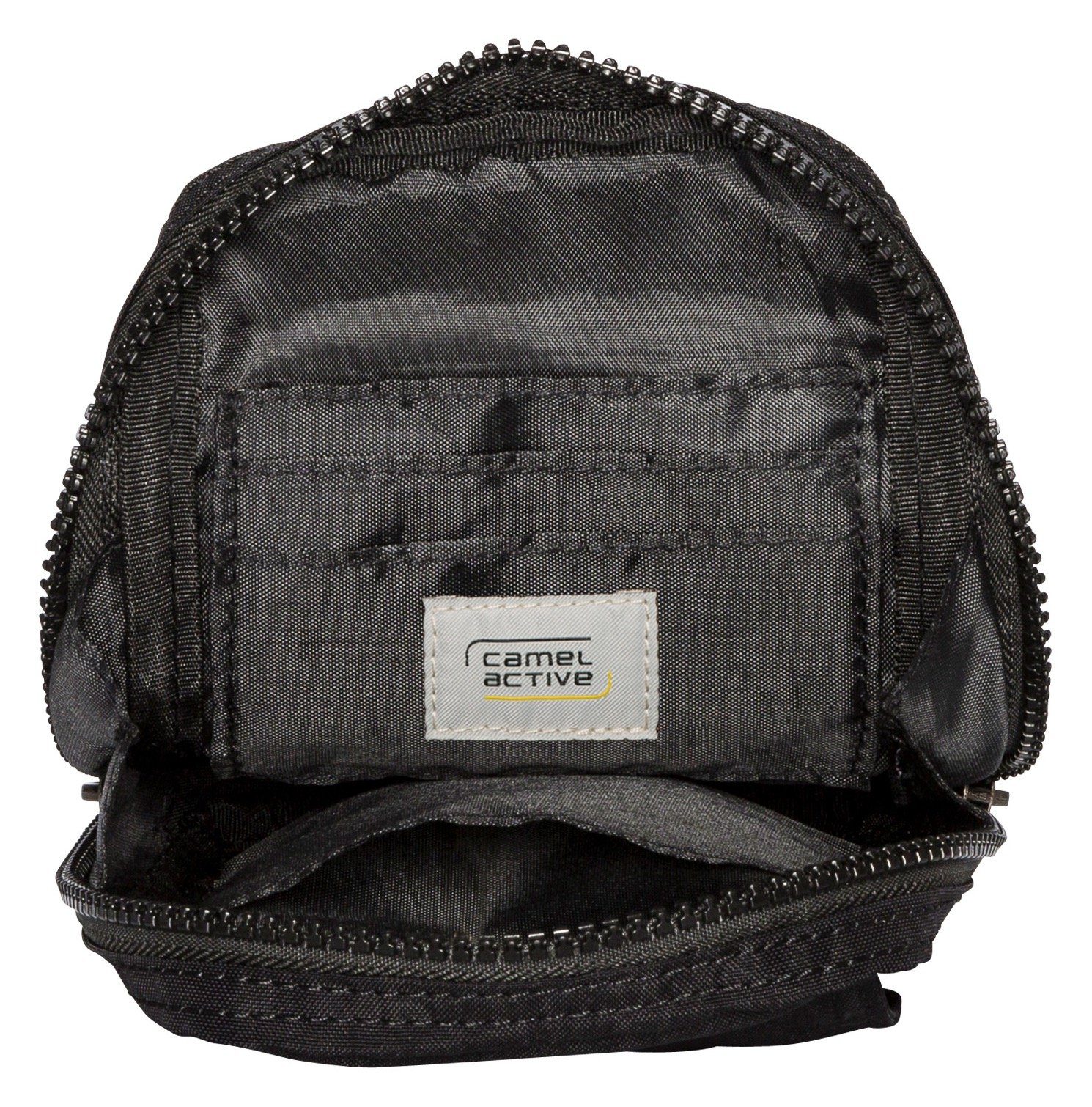 camel active Schoudertas Journey van licht robuust nylon functioneel perfect voor alle levensomstandigheden