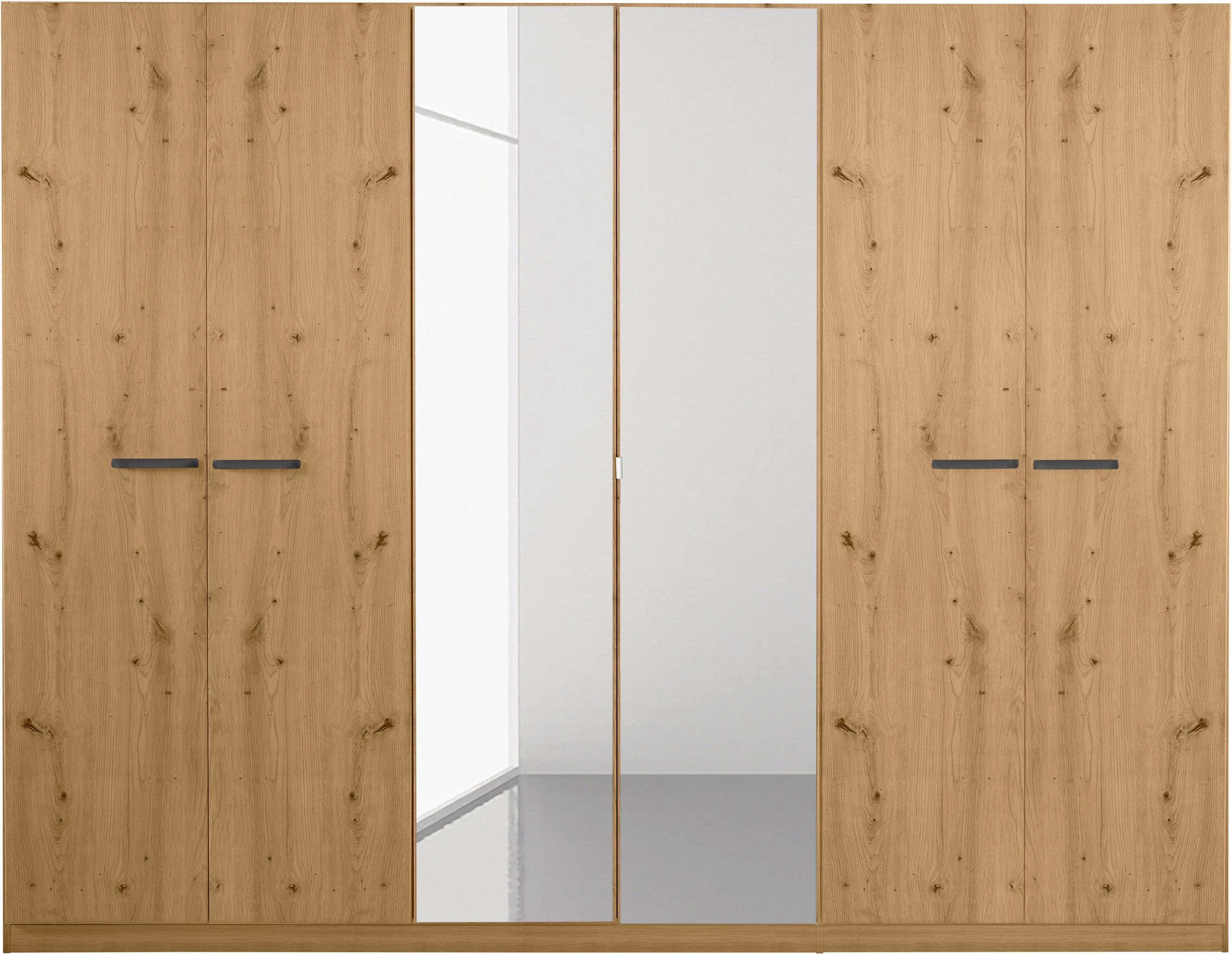 rauch Draaideurkast Kledingkast kast garderobe TOPSELLER OTELI incl. binnenindeling met 3 binnenlades extra planken optioneel met spiegel made in germany