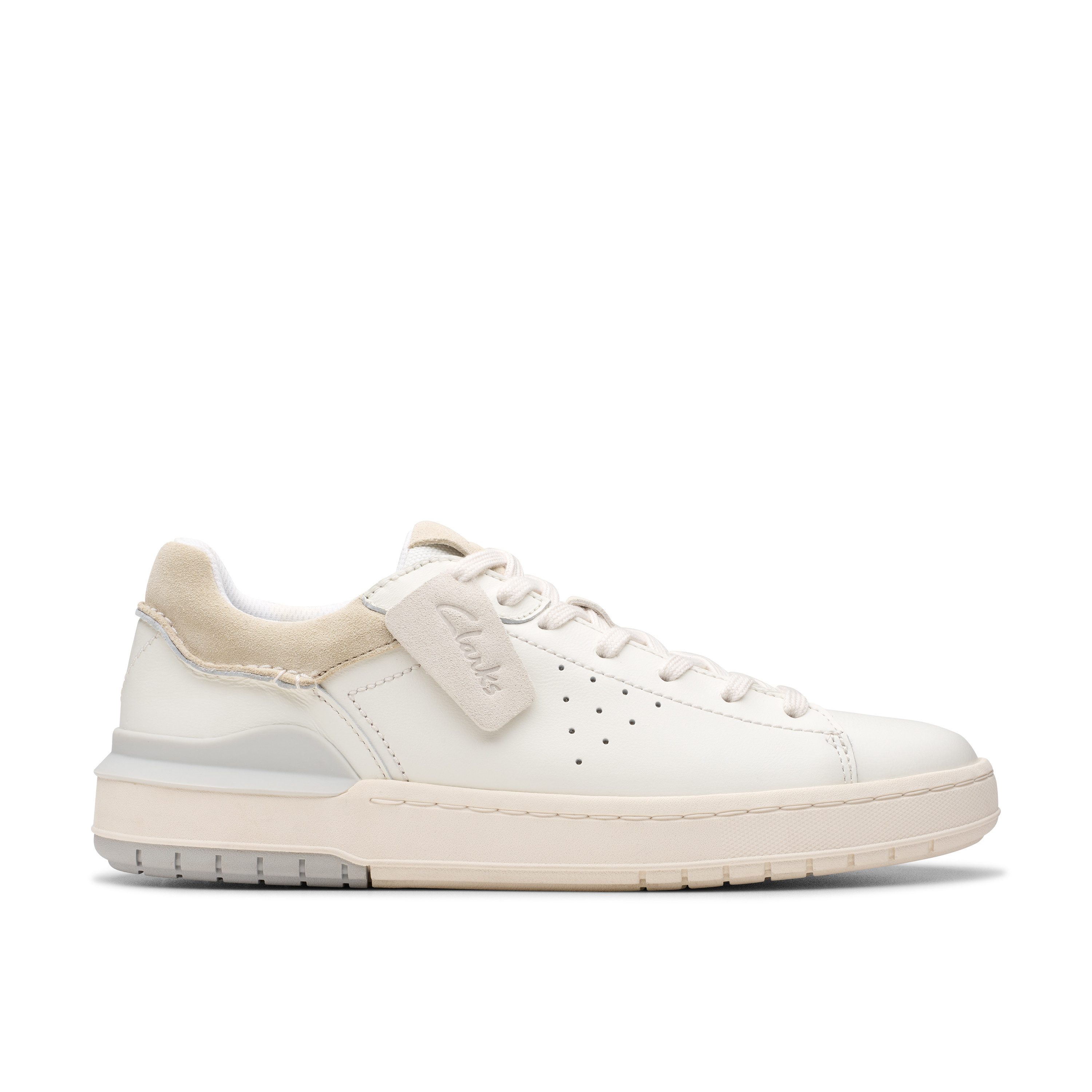 Clarks Veterschoenen Courtlite2 Run , vrijetijdsschoen, comfort schoen, veterschoen in casual look