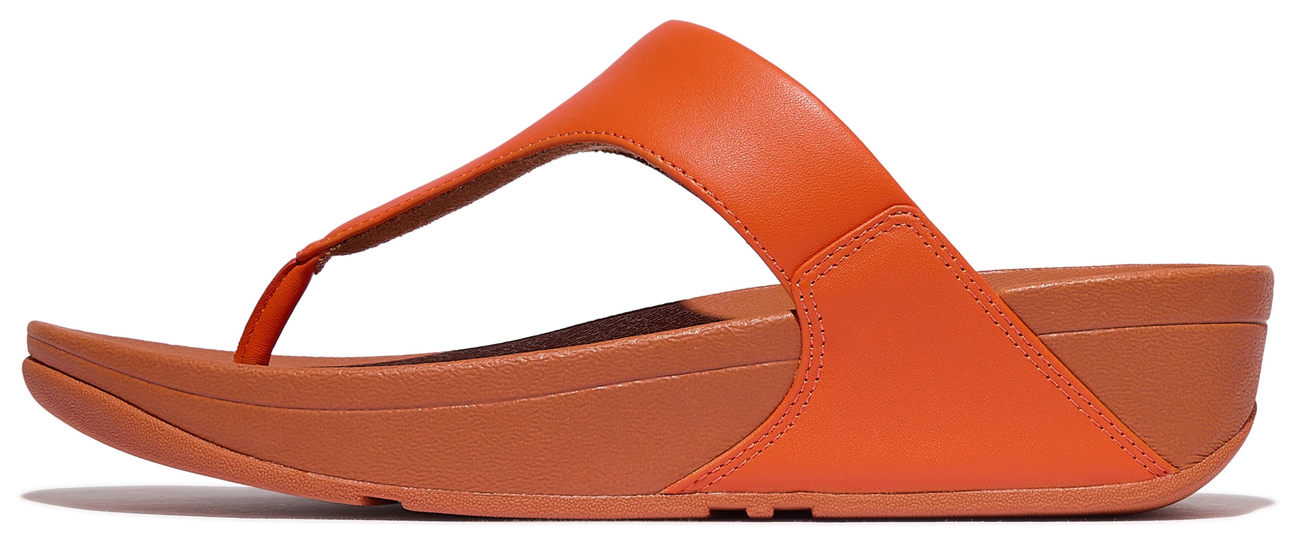 Fitflop Dianets LULU LEATHER TOEPOST , pool slides, pantoffel, badeschoen met sleehak