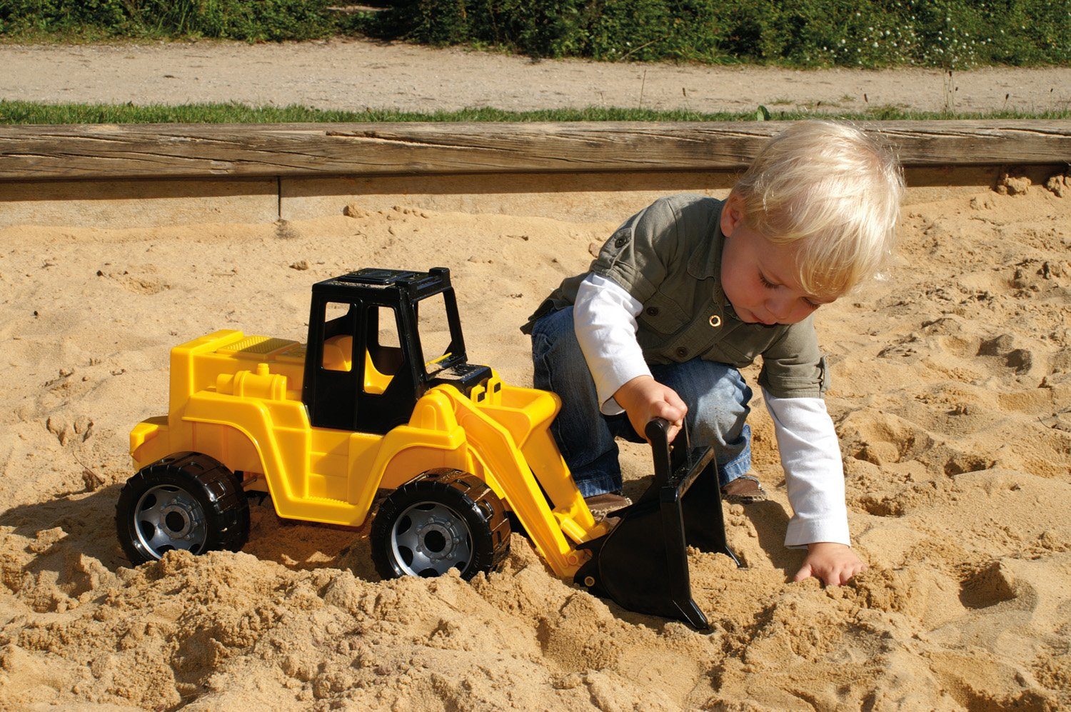 Lena® Speelgoed-shovel Giga Trucks, schoplader, bestuurbaar
